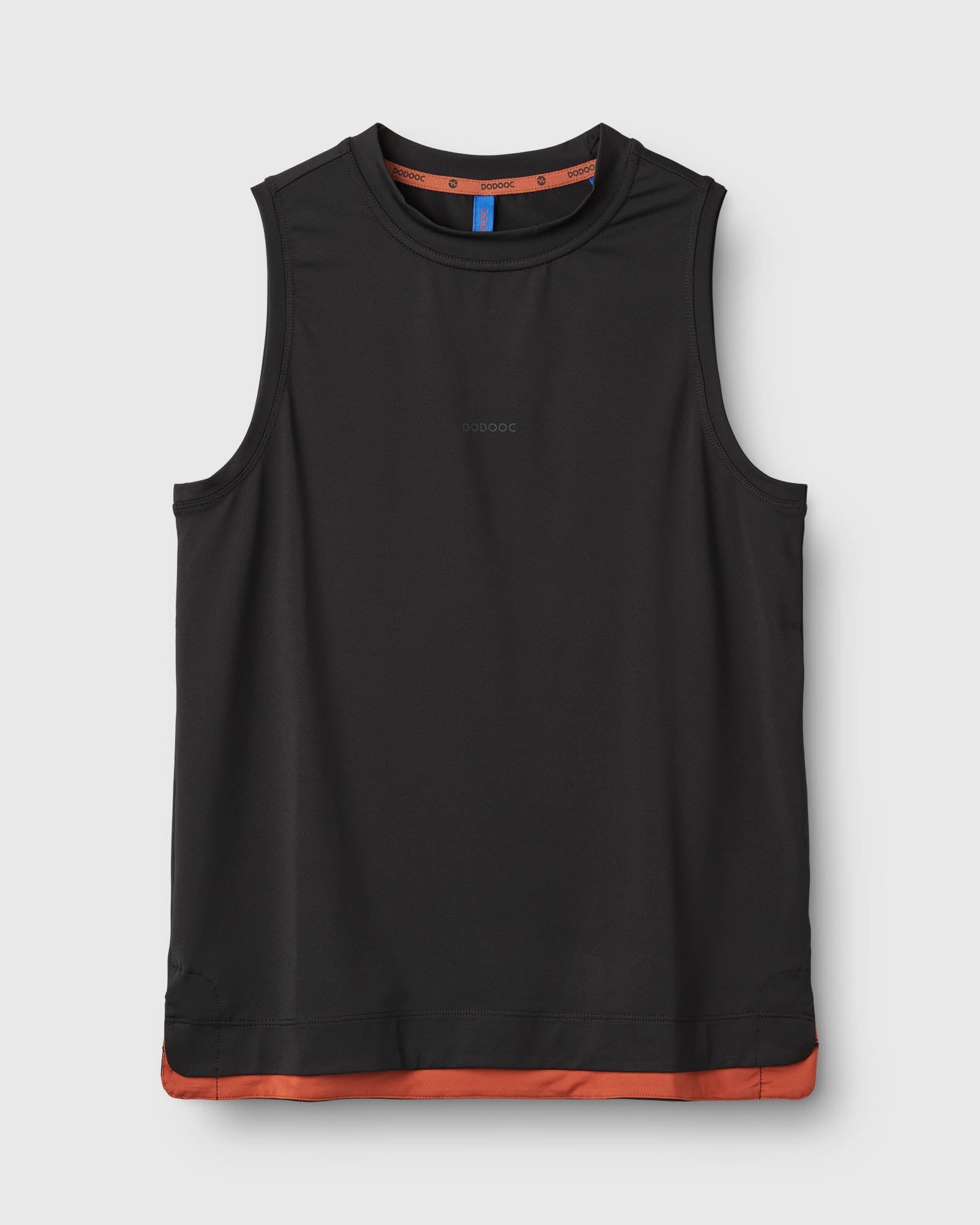 Padel Tank Top, Alba Q-dry - Black