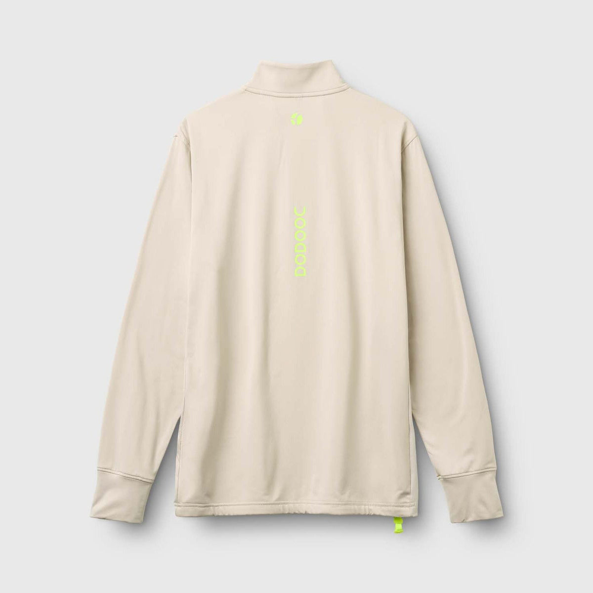 Padeltrøje Soft, Maio - half zip- Chalk