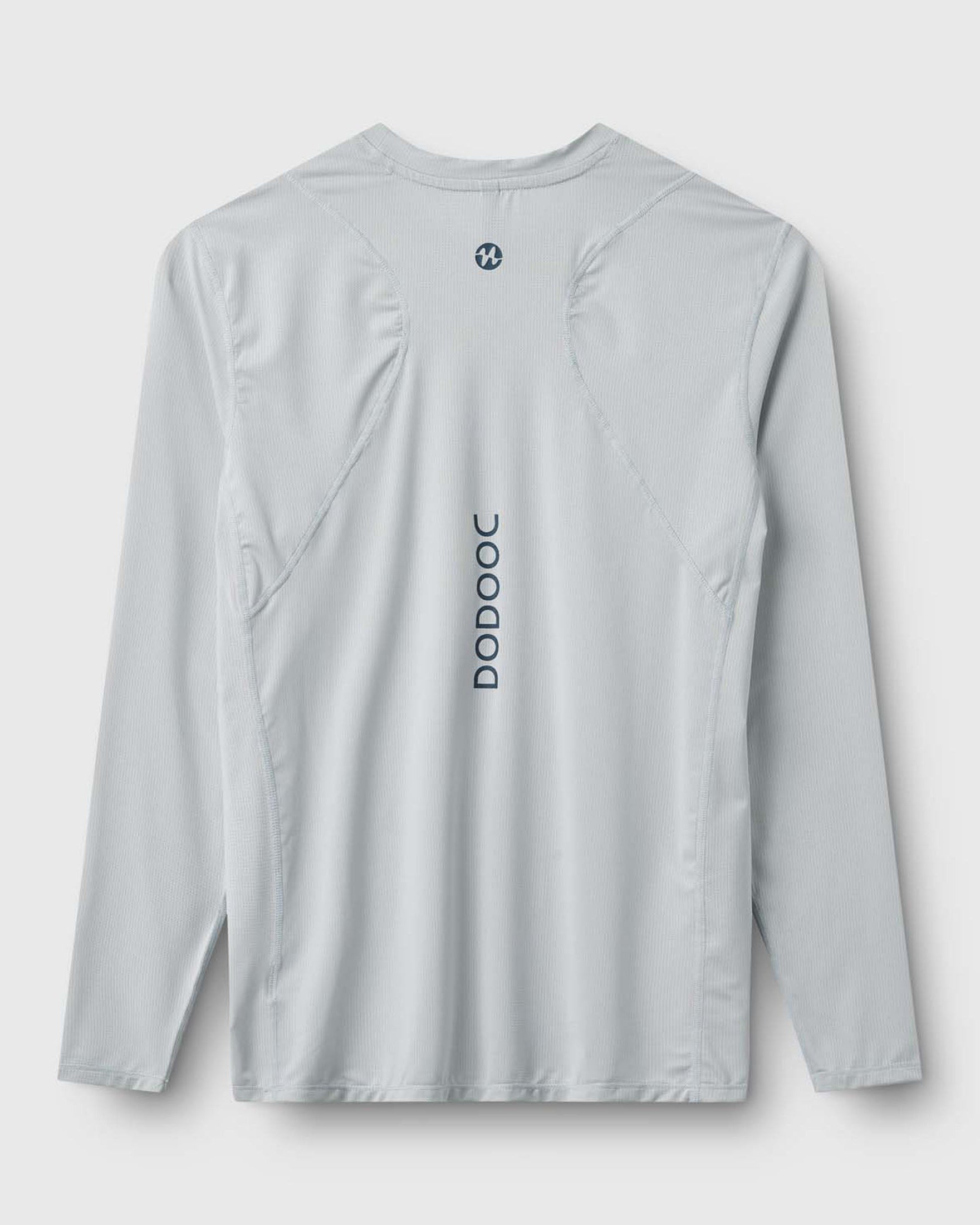 Padel Langærmet Overdel, Enzo Soft Baselayer - Grey