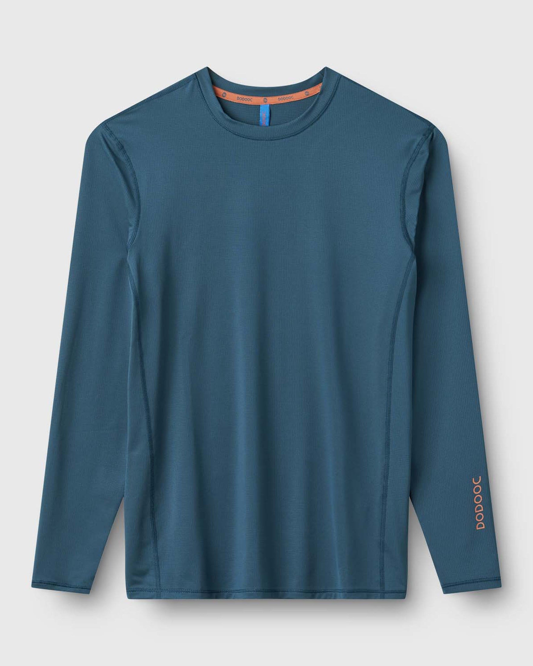 Padel Langærmet Overdel, Enzo Soft Baselayer - Petrol