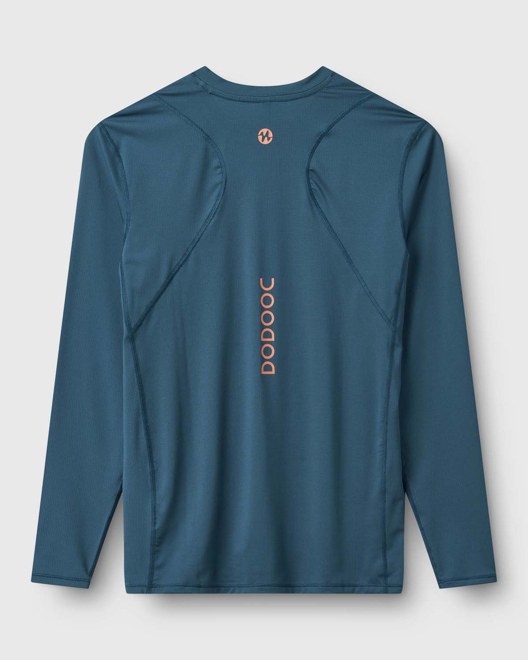 Padel Langærmet Overdel, Enzo Soft Baselayer - Petrol