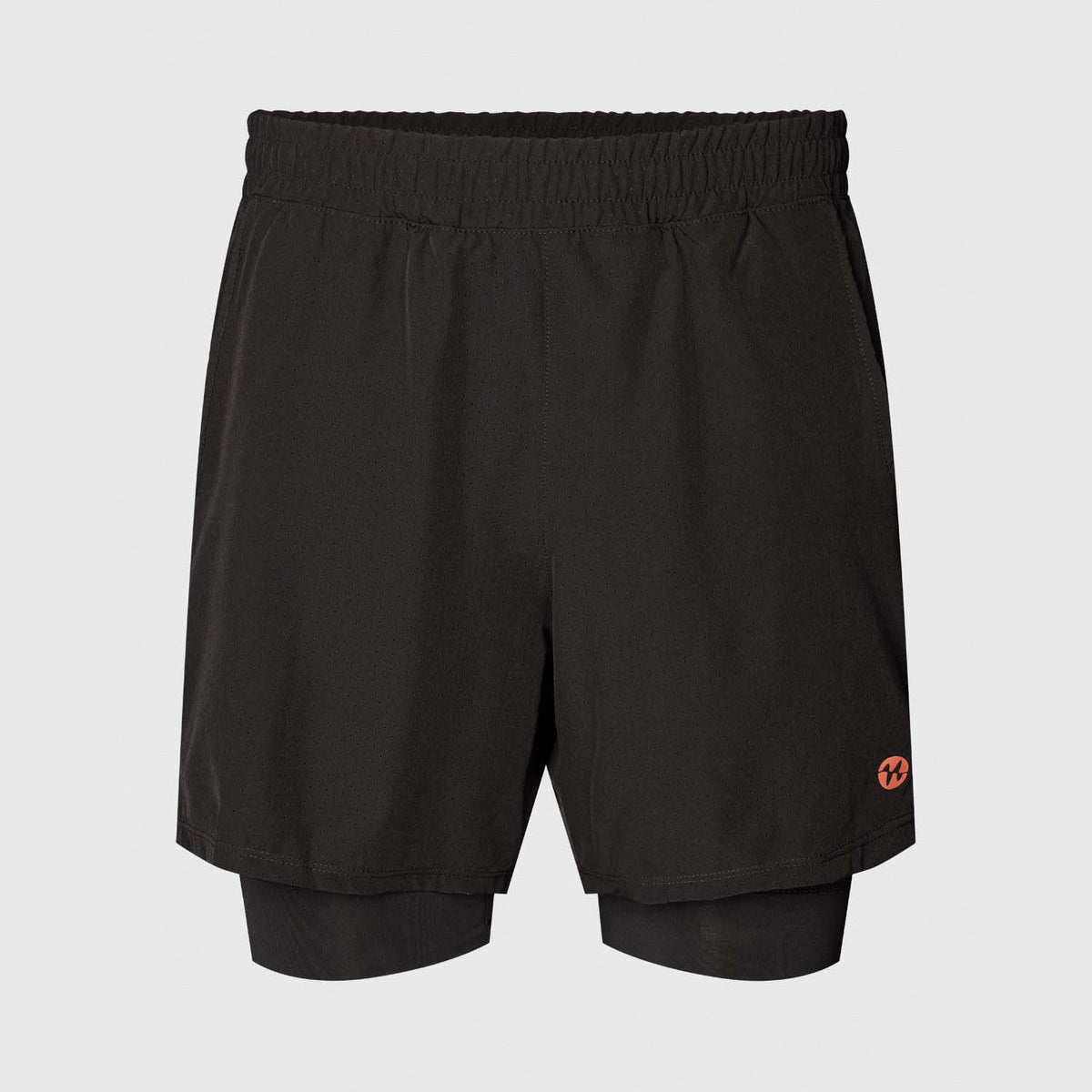 Padel Shorts, Garcia 2 in 1 - Black - OBS lille i størrelsen