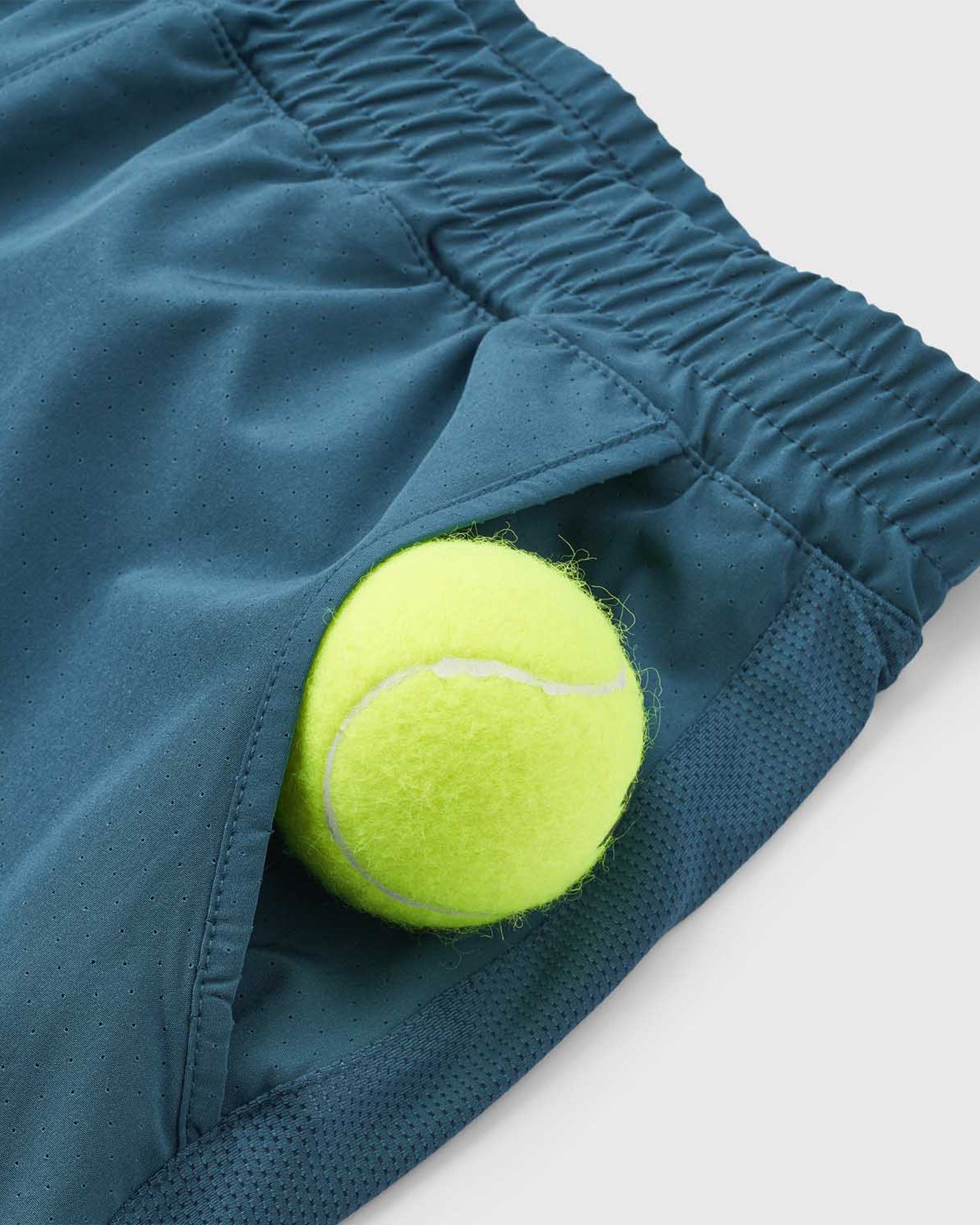 Padel Shorts, Junior, Garcia 2 in 1 - Petrol
