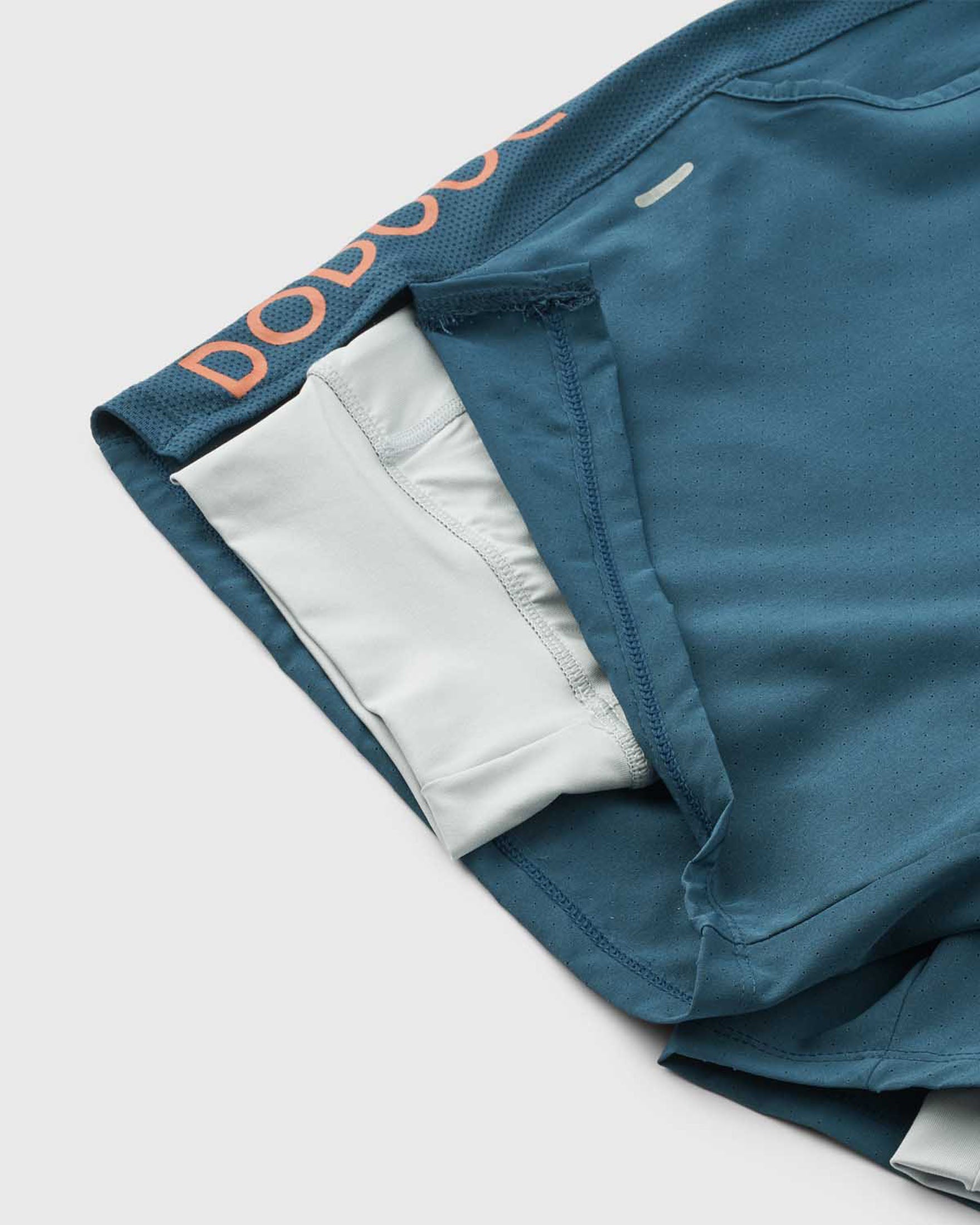 Padel Shorts, Junior, Garcia 2 in 1 - Petrol