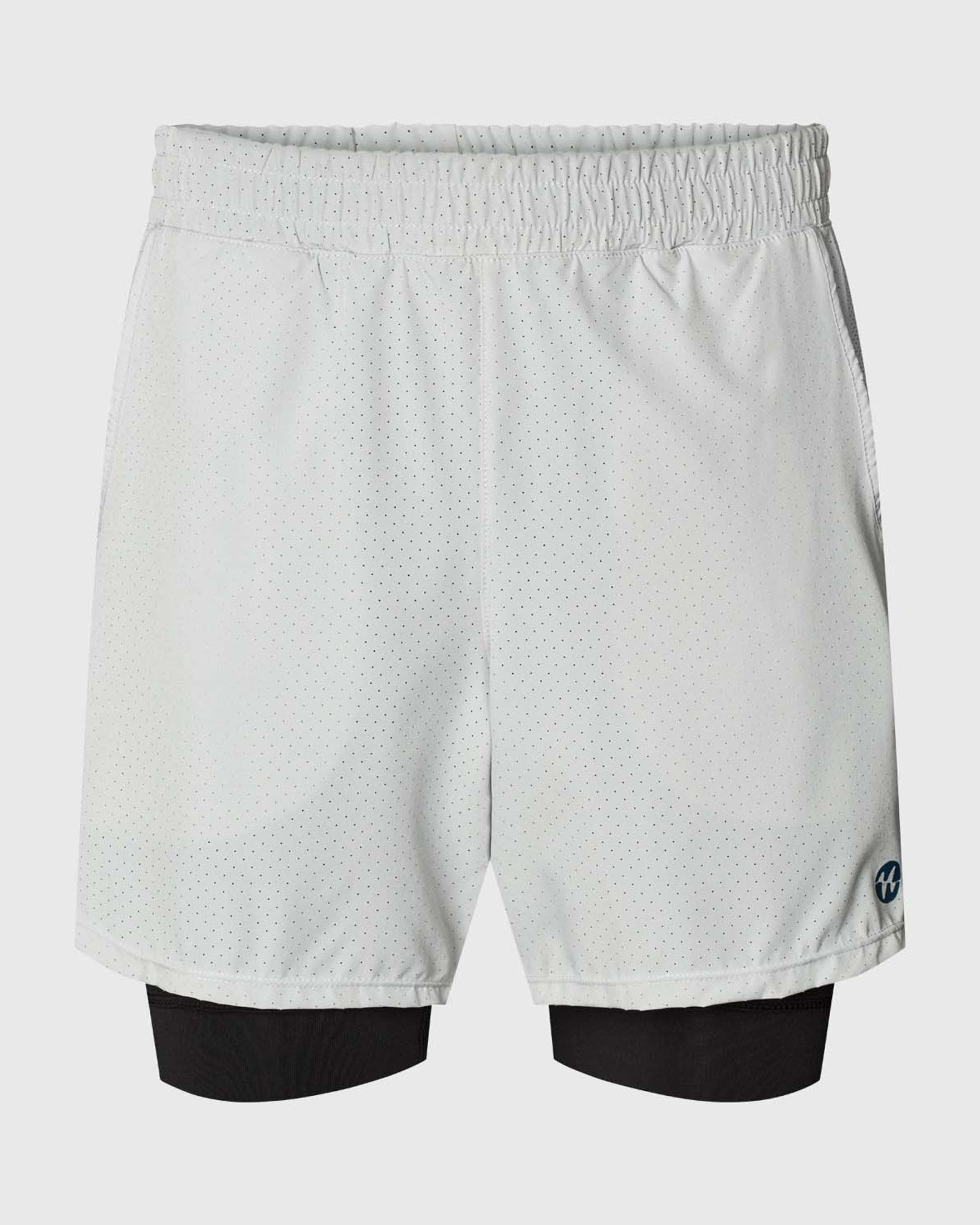 Padel Shorts, Junior, Garcia 2 in 1 - Grey