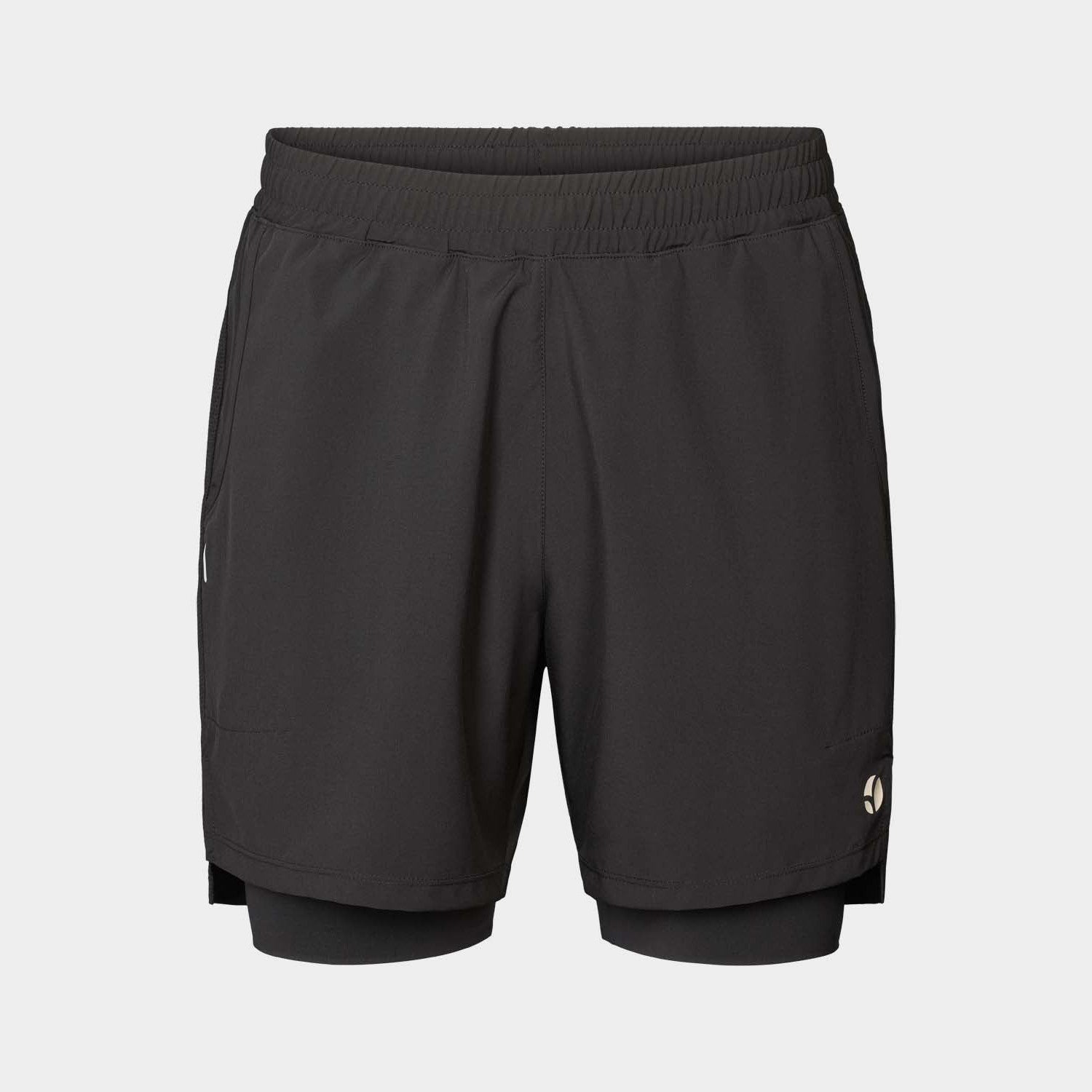 Padel Shorts Light, Andreu - 2 in 1 - Black