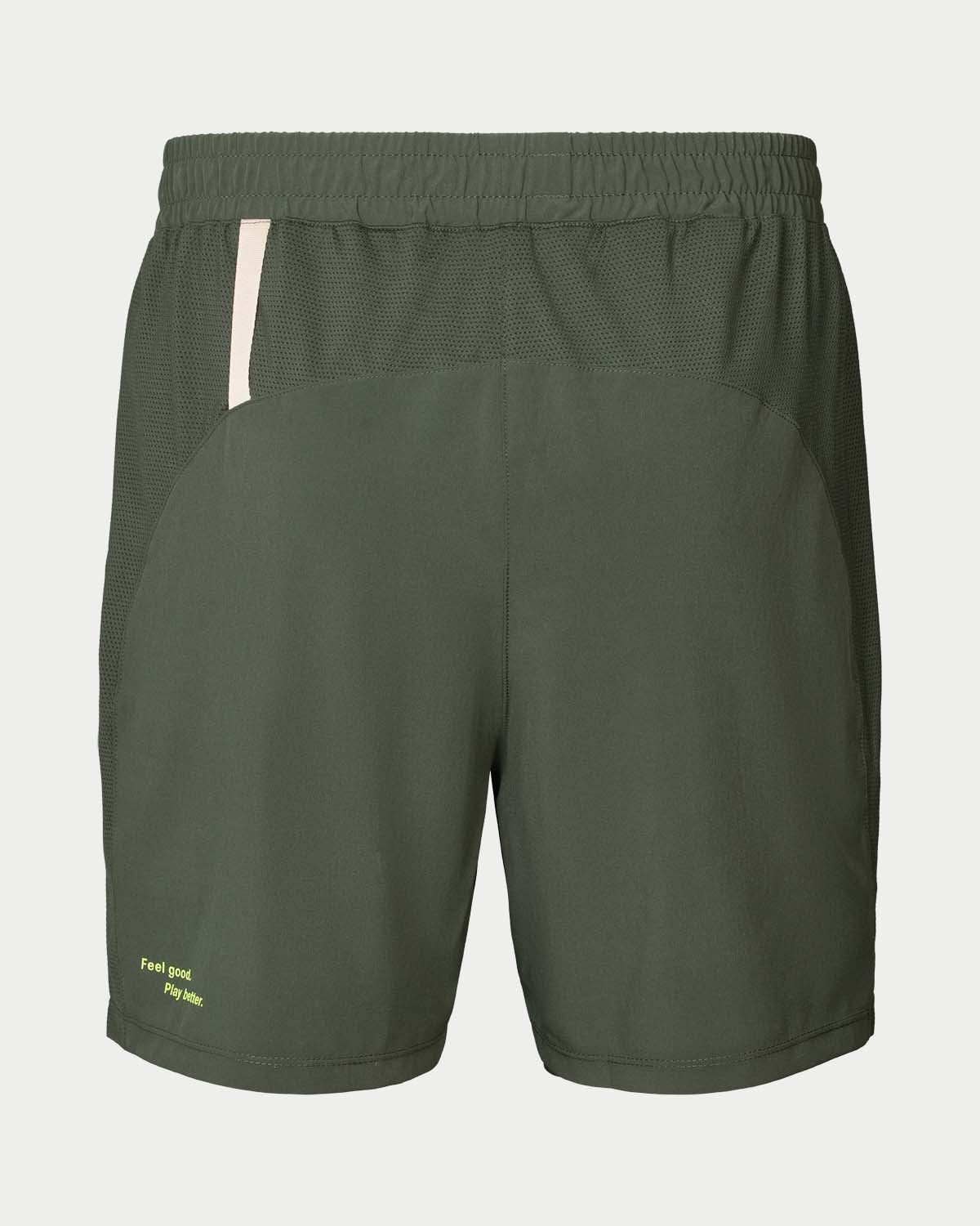 Padel Shorts Light, Andreu - 2 in 1 - Cypress Green