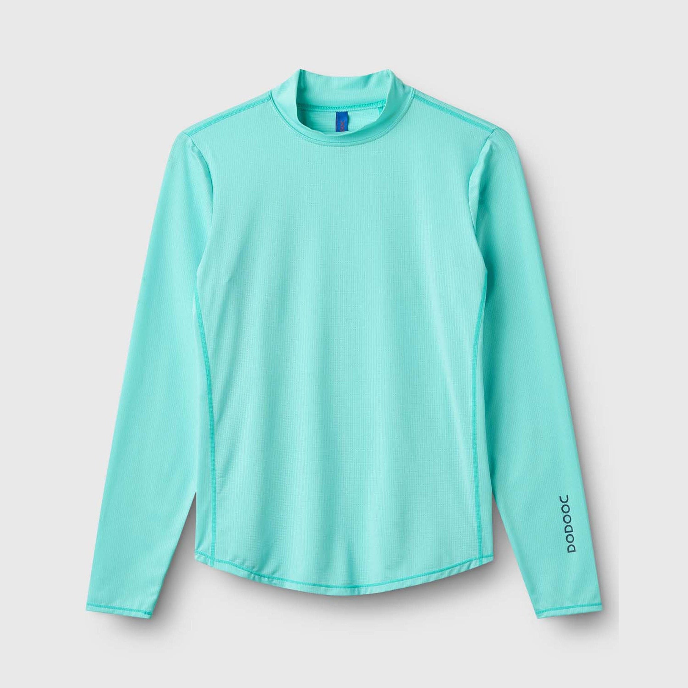 Padel overdel langærmet , Lugo Soft Baselayer - Aqua - OBS lille i størrelsen