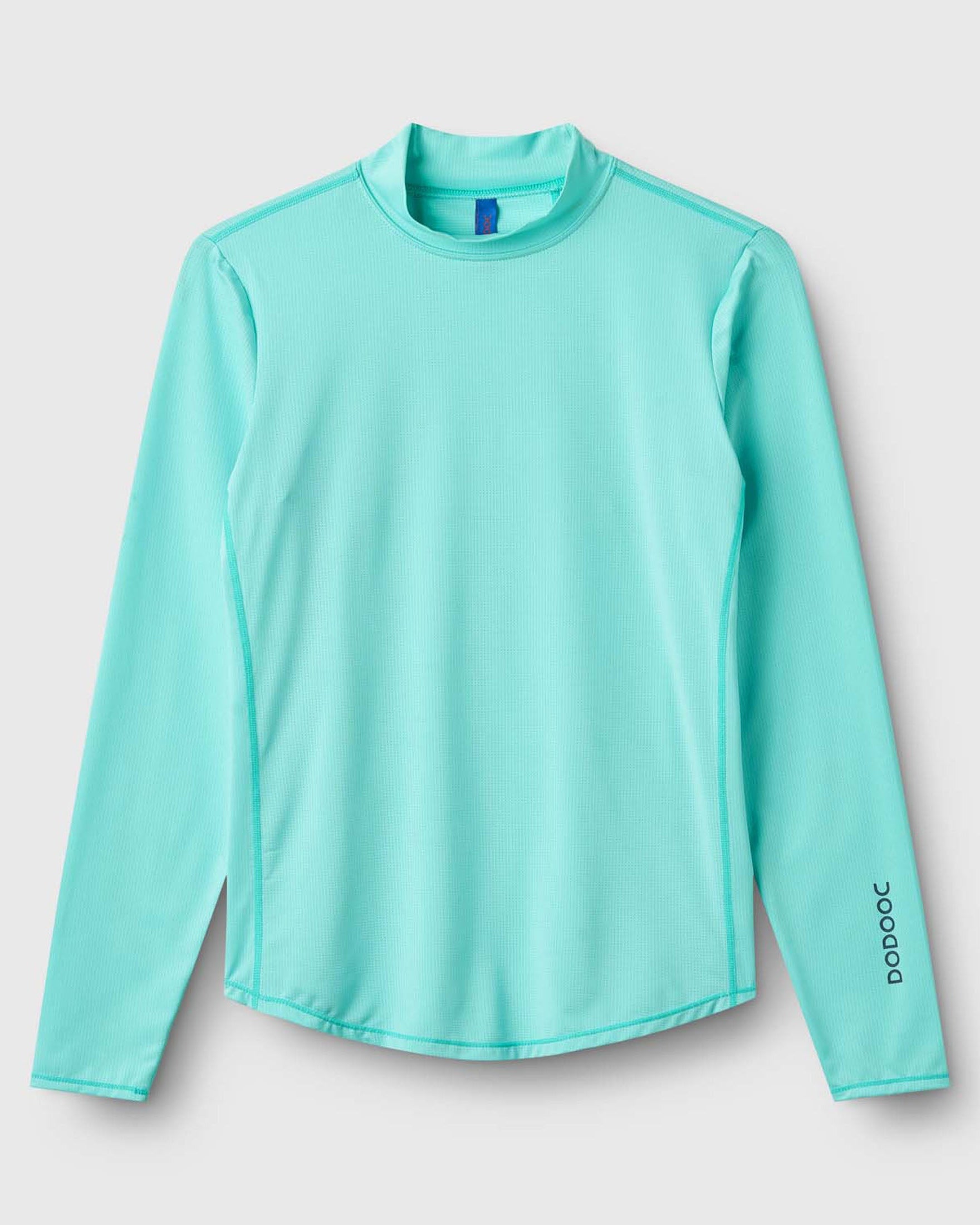 Padel overdel langærmet , Lugo Soft Baselayer - Aqua - OBS lille i størrelsen