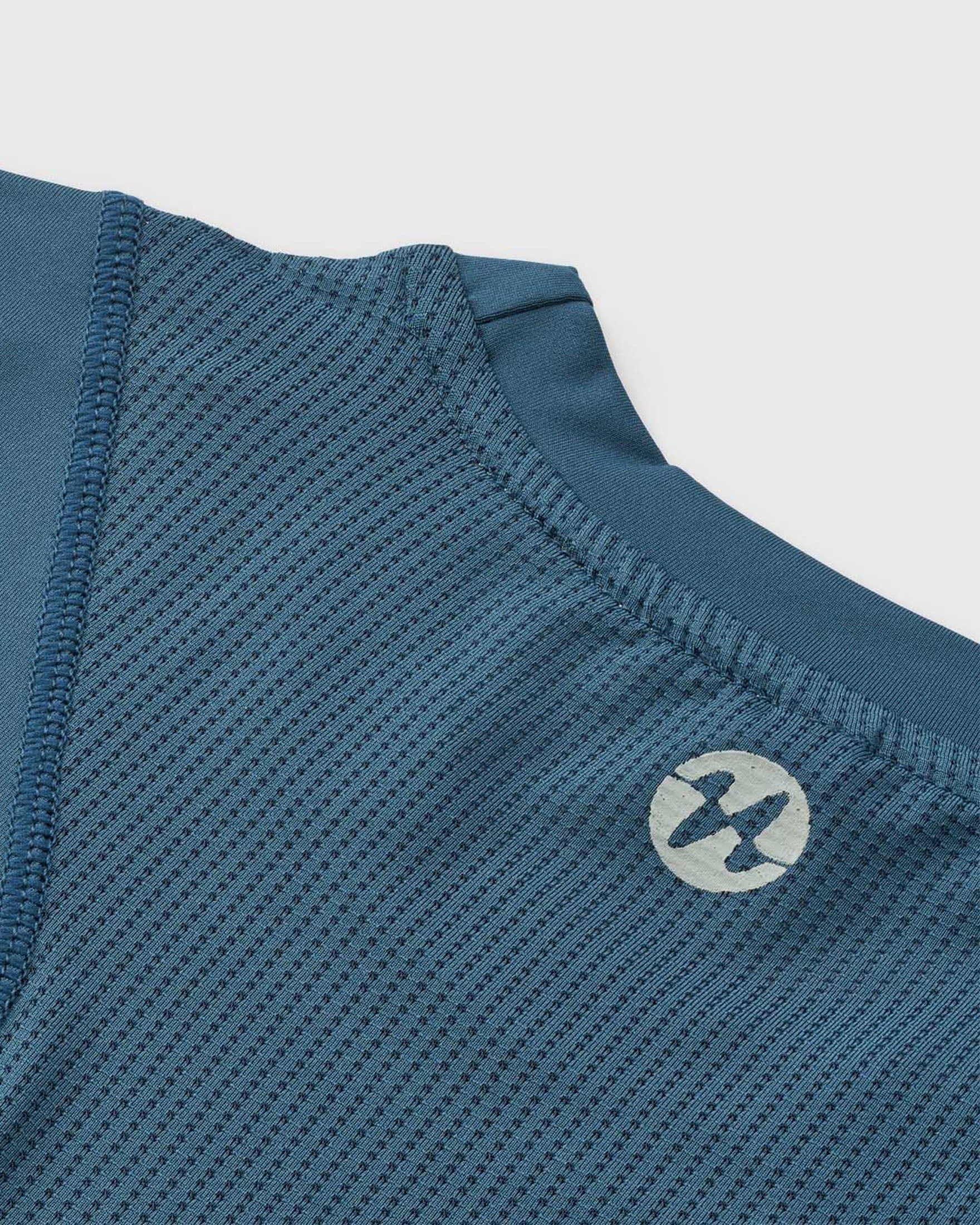 UNISEX Padel T-shirt SHORT, Leon Q-dry - Petrol