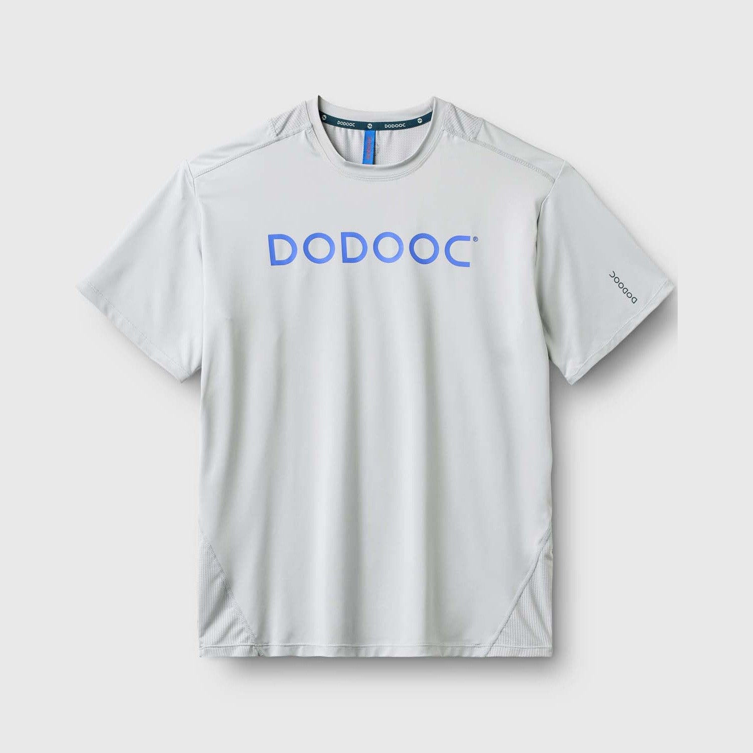Padel T-shirt SHORT, Leon Q-dry - Grey - SPECIAL EDITION