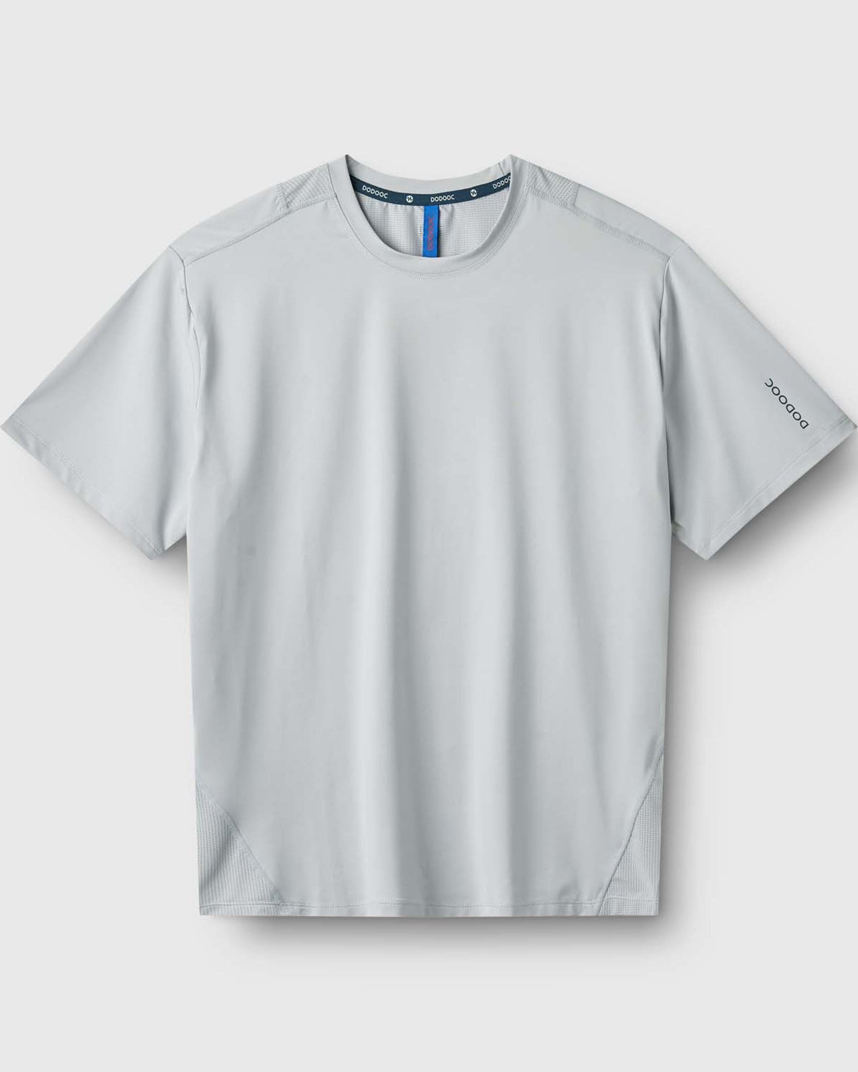 UNISEX Padel T-shirt SHORT, Leon Q-dry - Grey