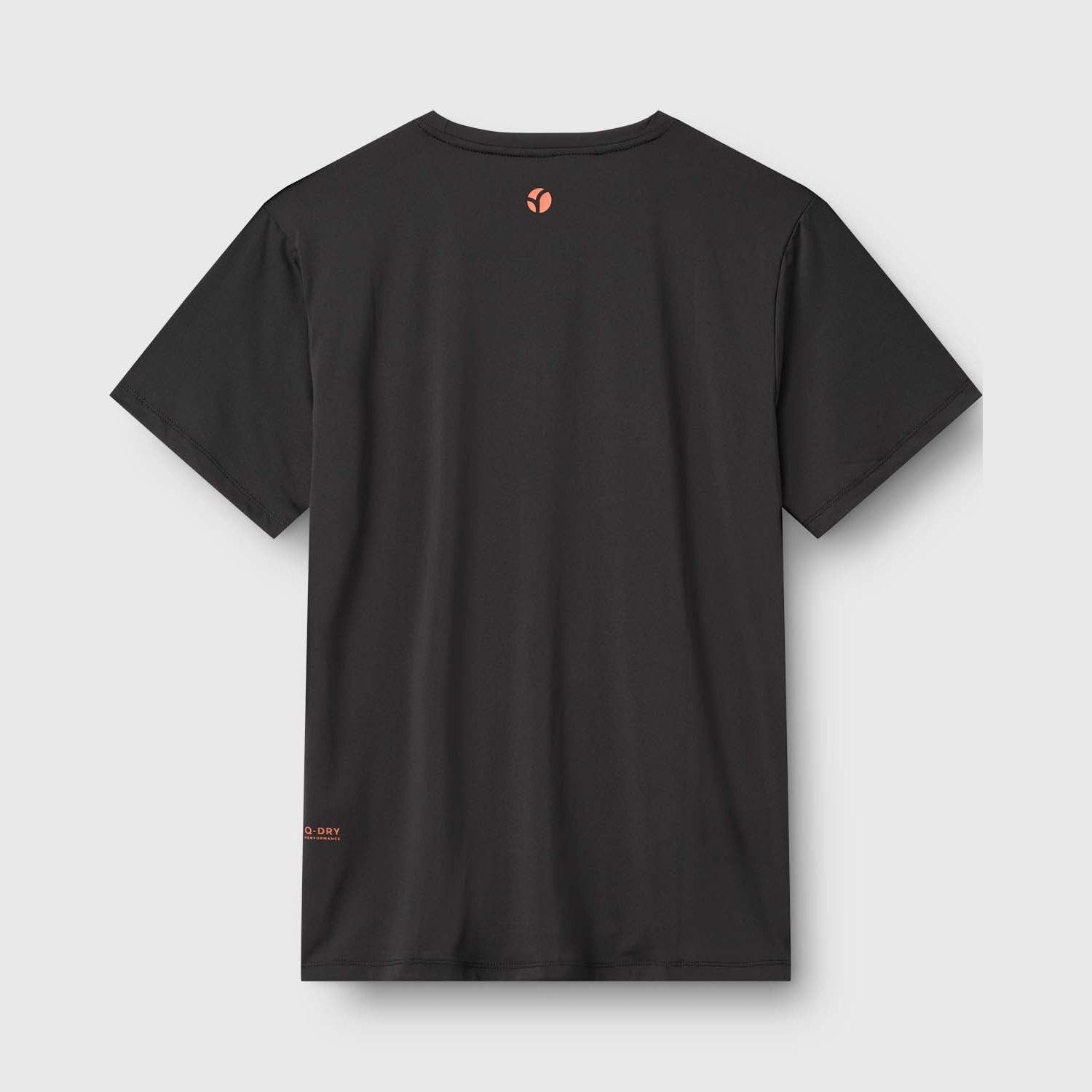 Padel T-shirt SHORT, Teo Q-dry - Black