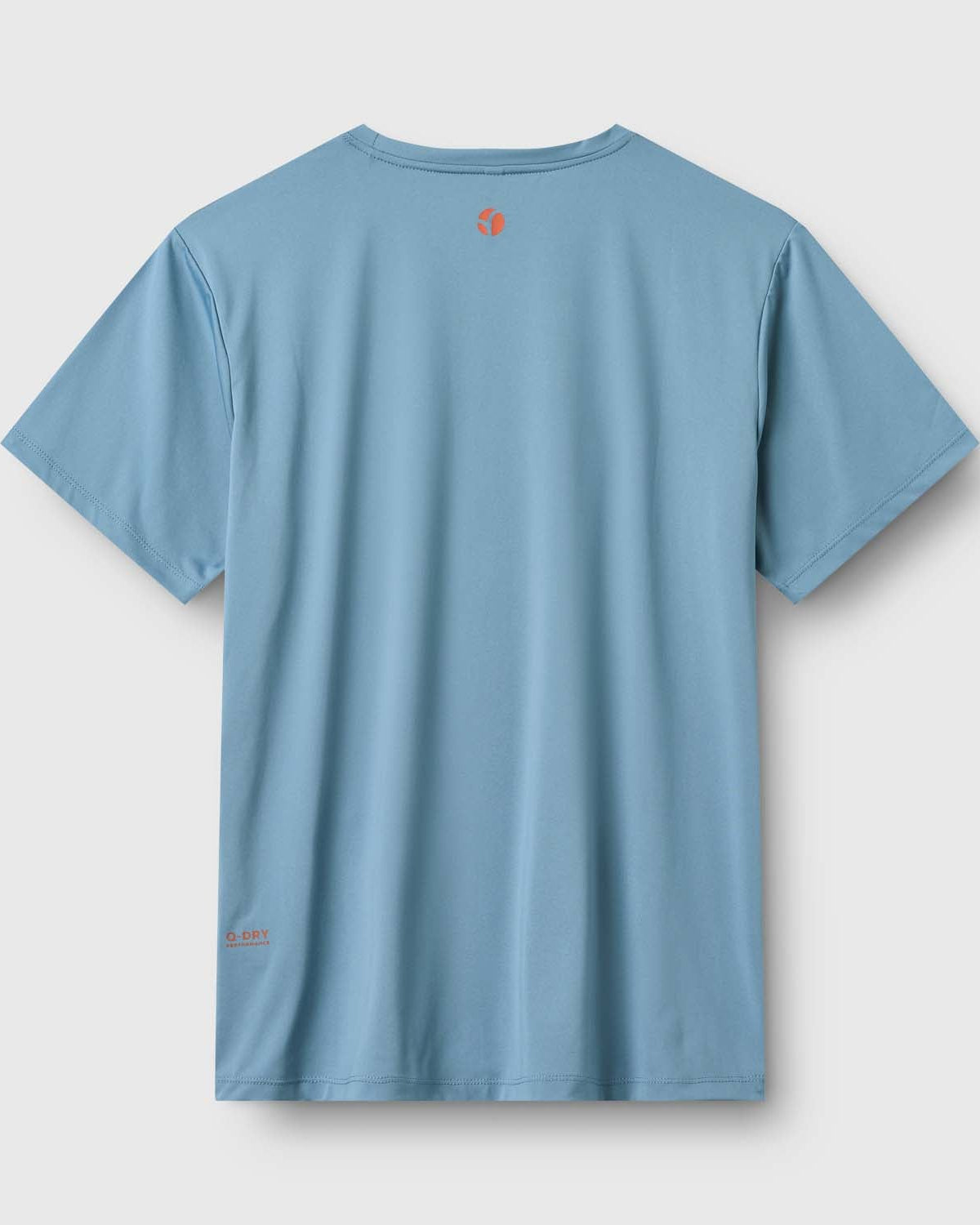 UNISEX Padel T-shirt SHORT, Teo Q-dry - Alaska Blue