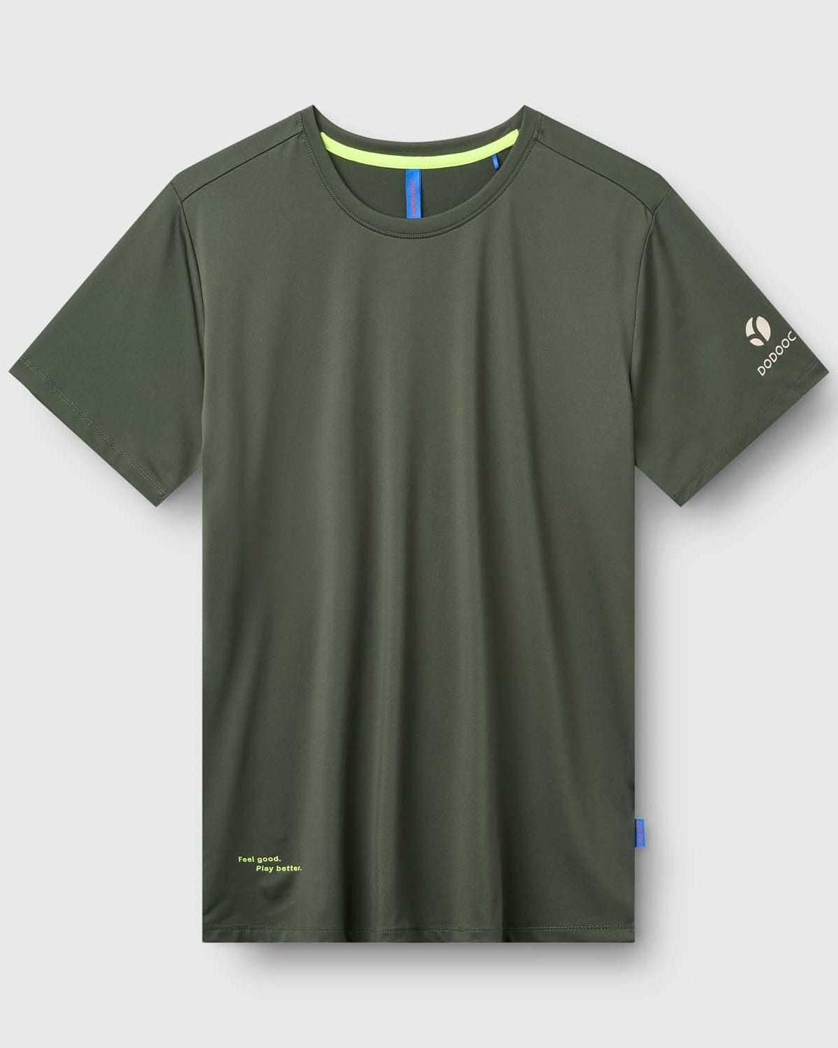 Padel T-shirt, Tomas Q-dry - Cypress Green
