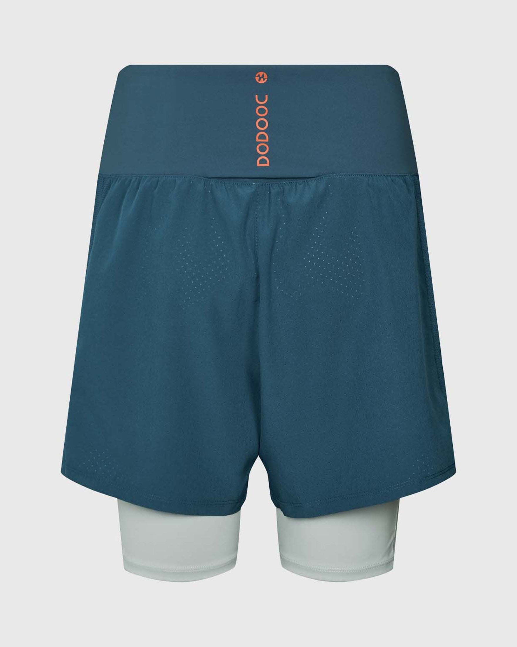 Padel Shorts 2 in 1, Malaga - Petrol