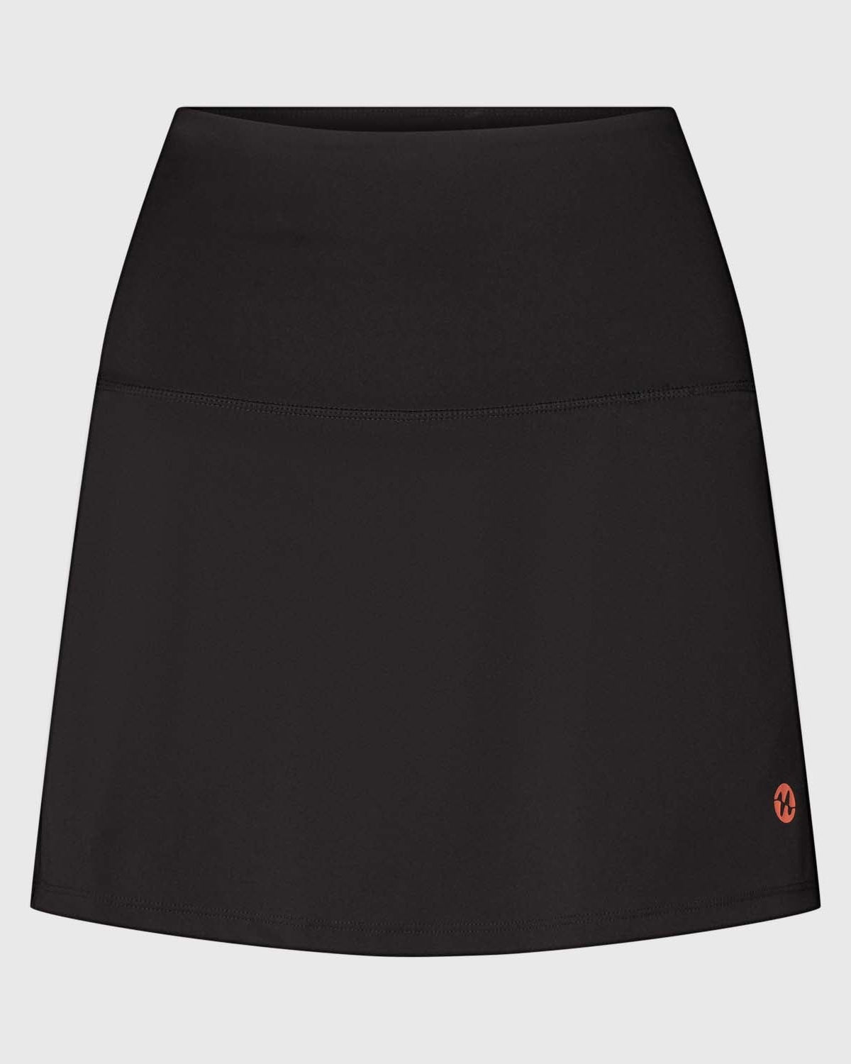 Padel Skirt 2 in 1, Mira Short - Black