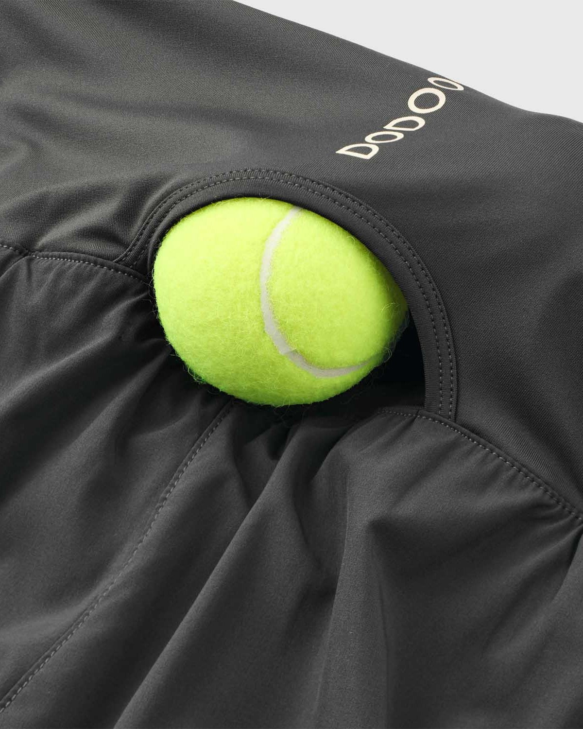 Padel Shorts Light 2 in 1, Malena - Black