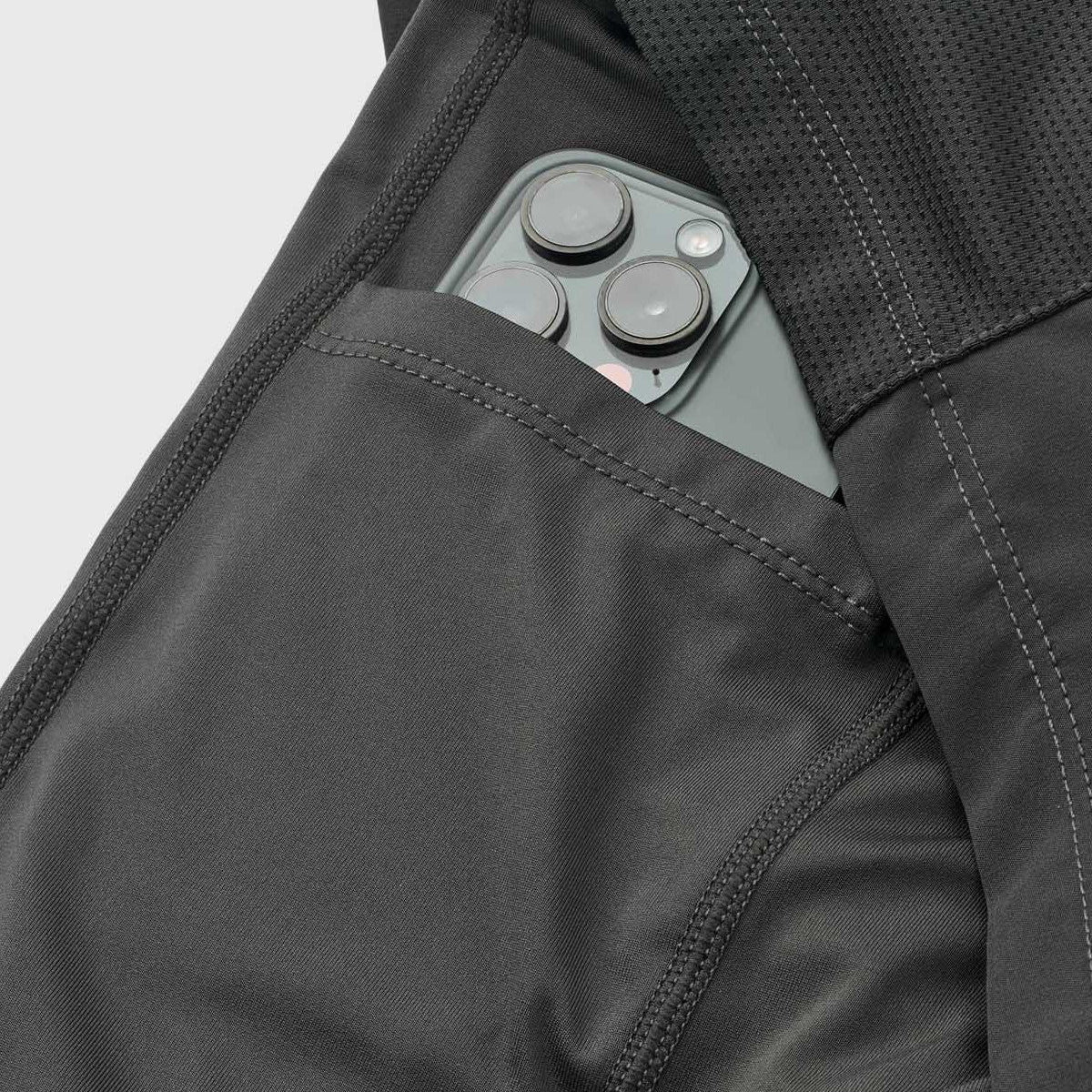 Padel Shorts Light 2 in 1, Malena - Black