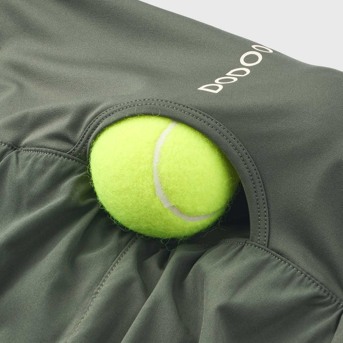 Padel Shorts Light 2 in 1, Malena - Cypress Green