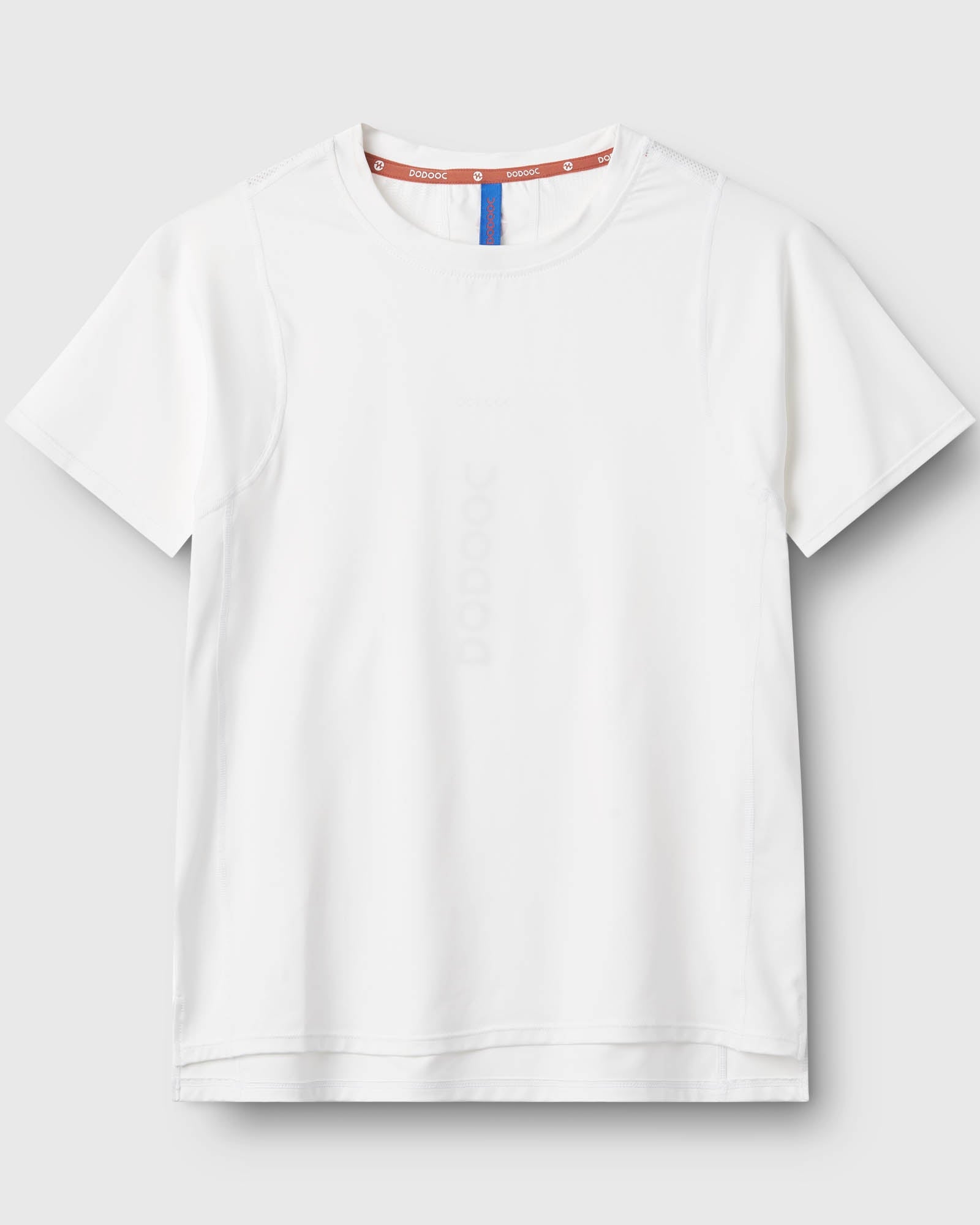 Padel T-shirt, Ronda Straight Q-dry - White