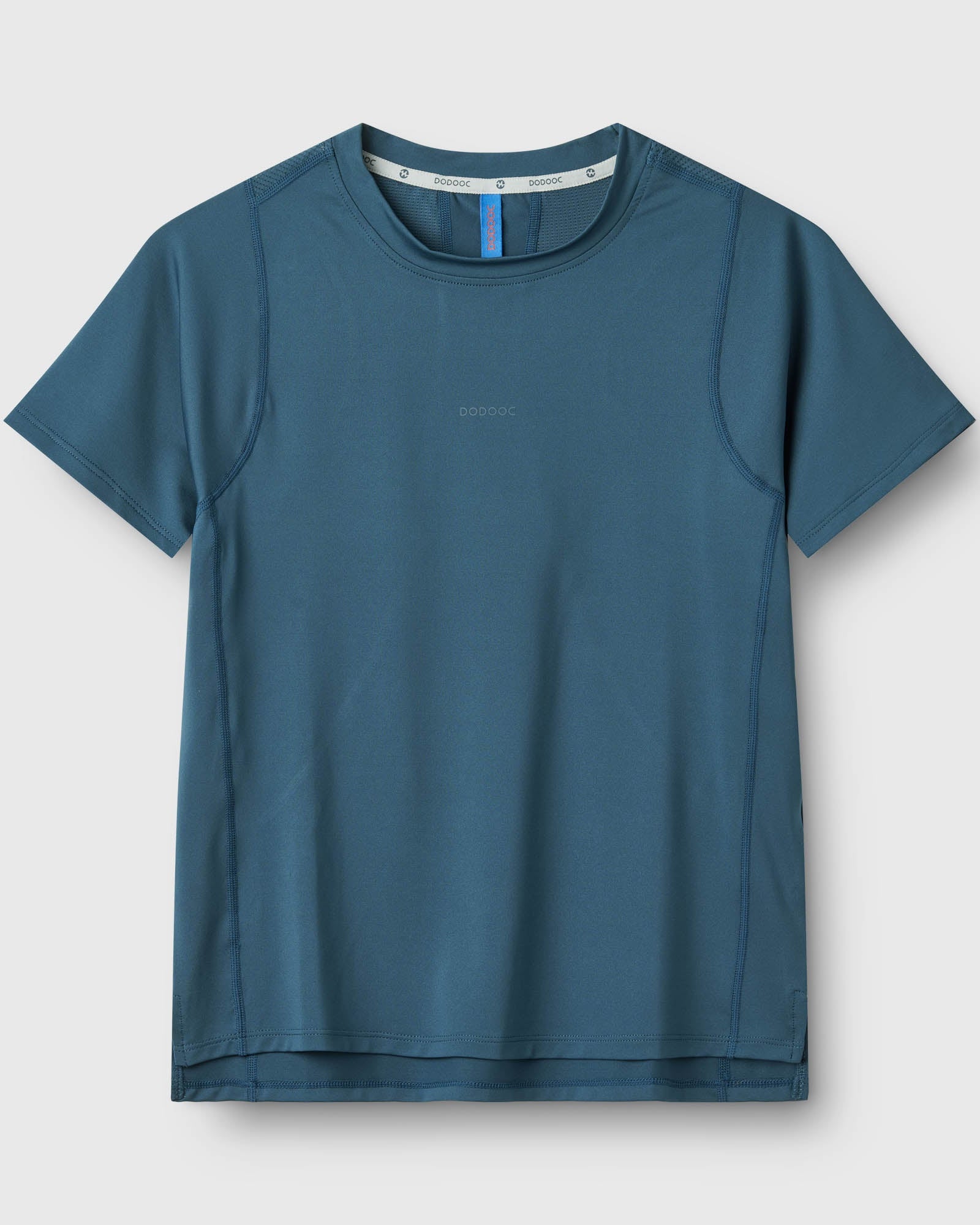 Padel T-shirt, Ronda Straight Q-dry - Petrol