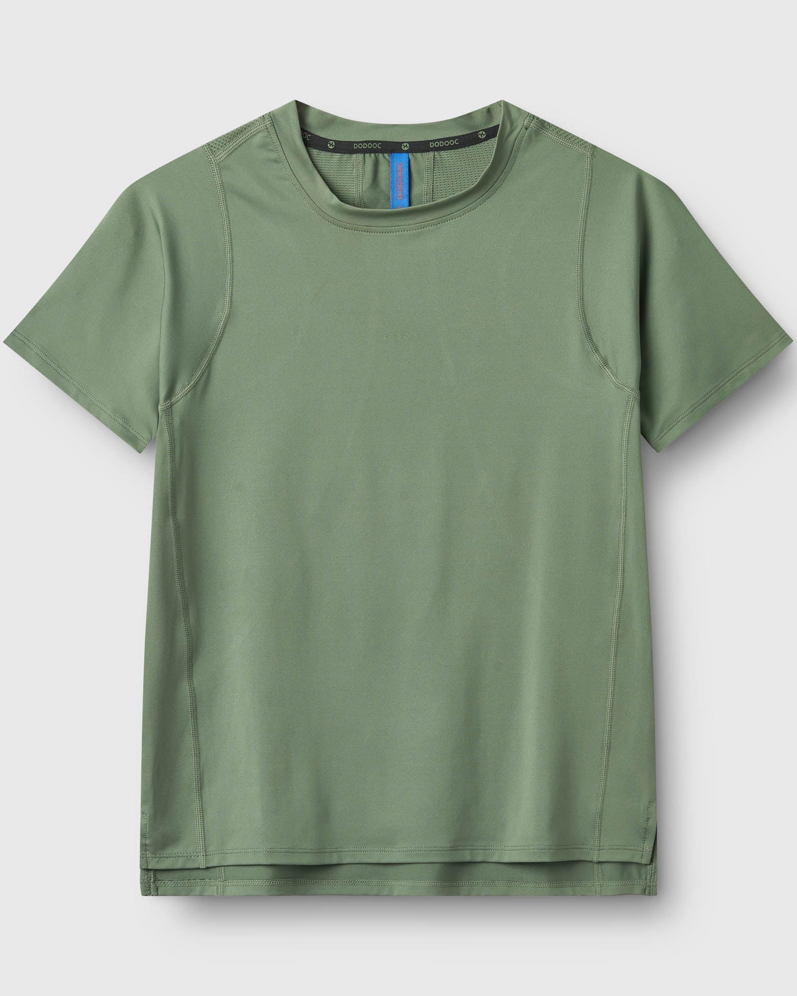 Padel T-shirt, Ronda Straight Q-dry - Pinegreen