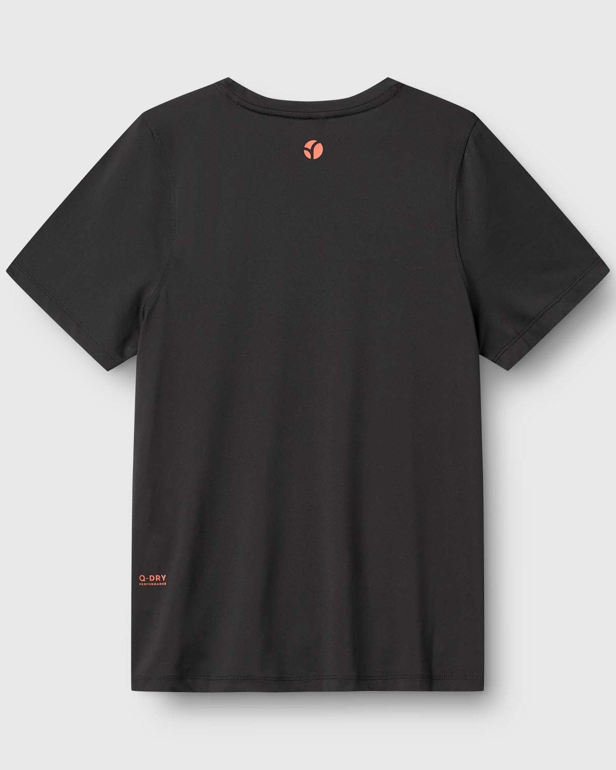 Padel T-shirt, Tone Straight Q-dry - Black