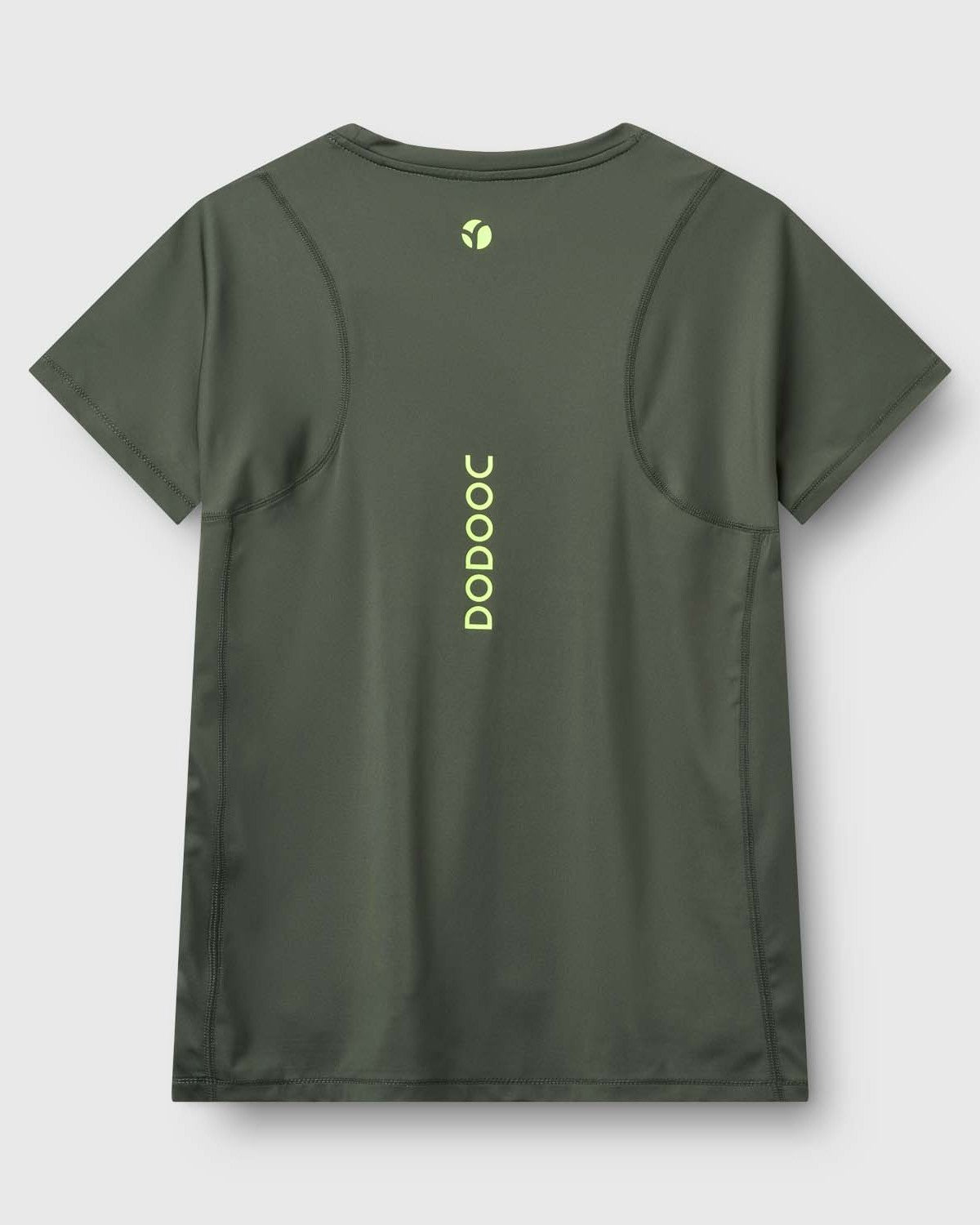 Padel T-shirt, Monita Straight Q-dry - Cypress Green