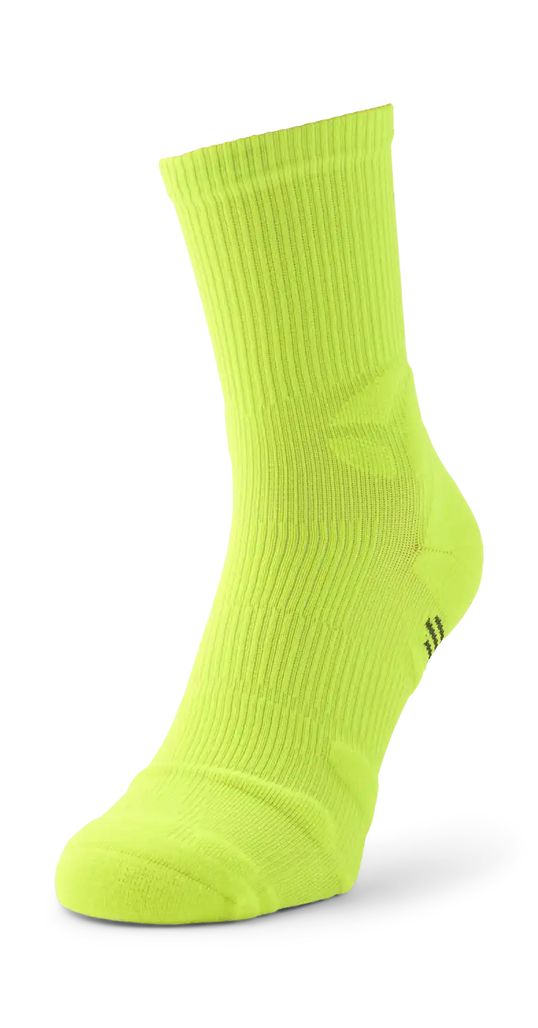 Padelsokker med knitgrip teknologi - Neon