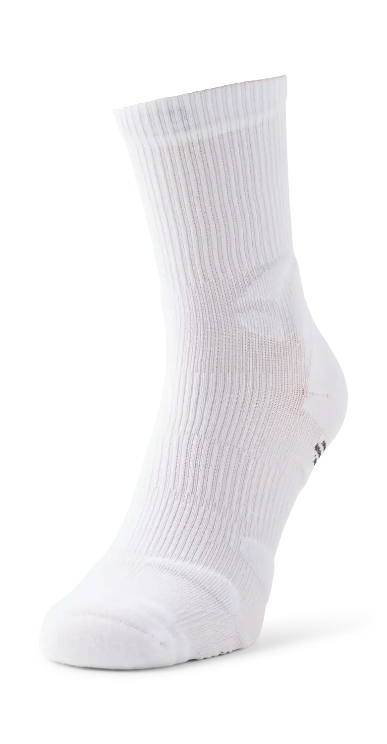 Padelsokker med knitgrip teknologi - White