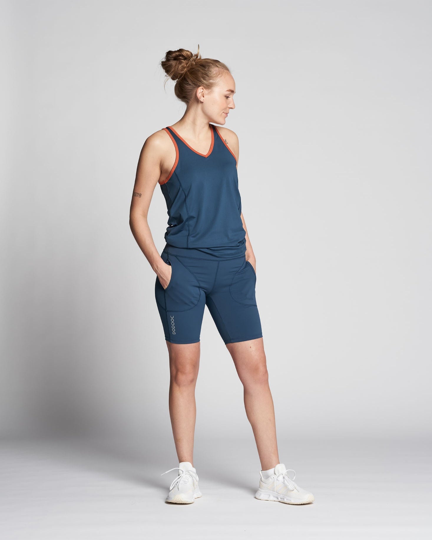 Padel Shaping Shorts, Lopez - Petrol