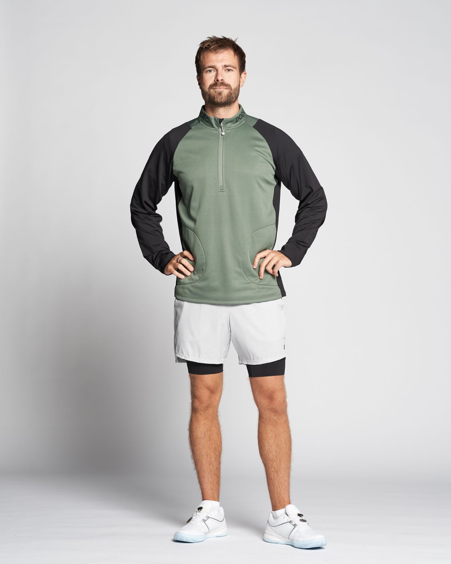 Padel Fleece, Gomez Sport - Pinegreen