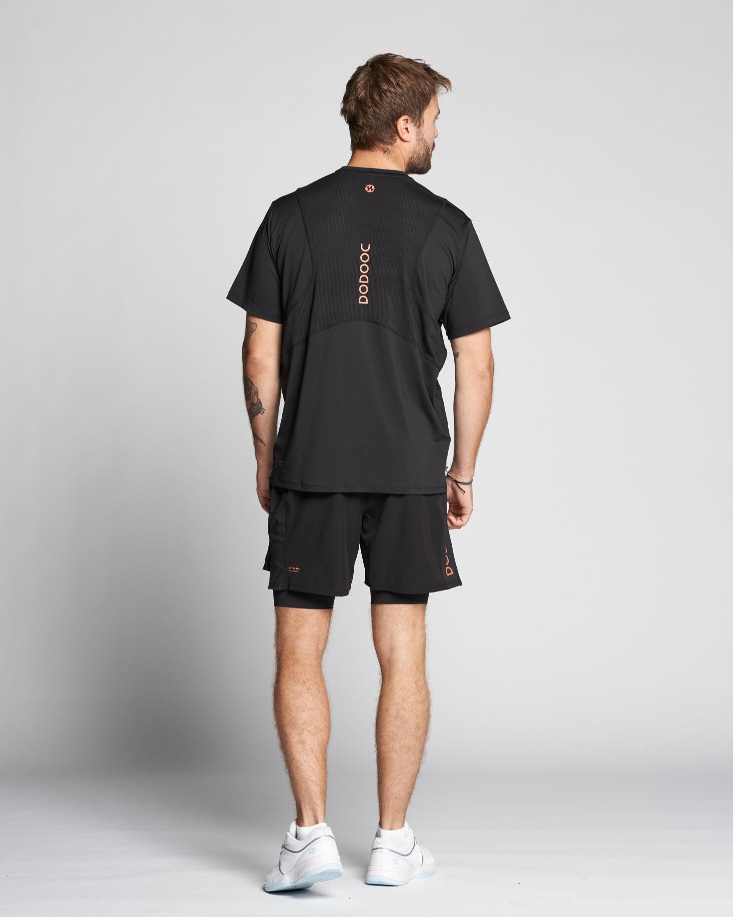 Padel Shorts, Garcia 2 in 1 - Black - OBS lille i størrelsen