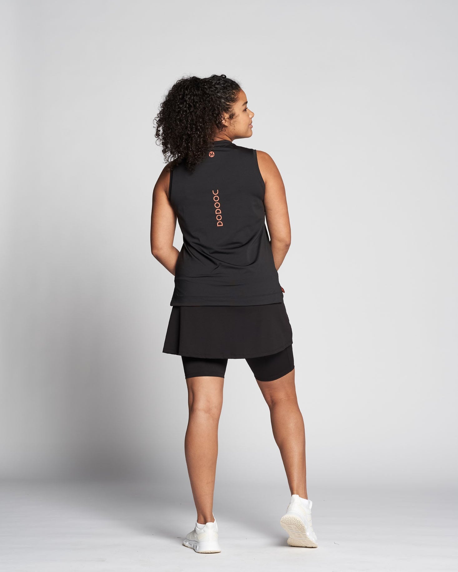Padel Skirt 2 in 1, Mira - Black
