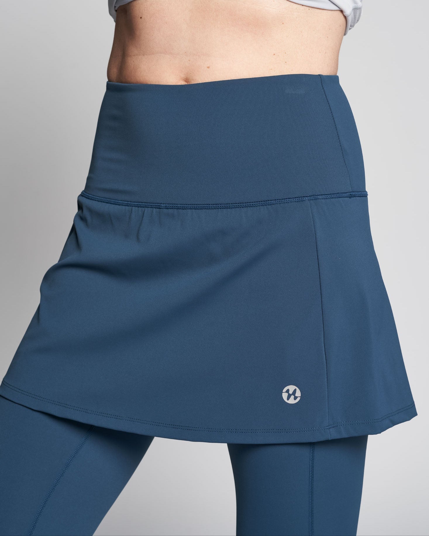 Padel Skirt Long, Granada 2 in 1 - Petrol