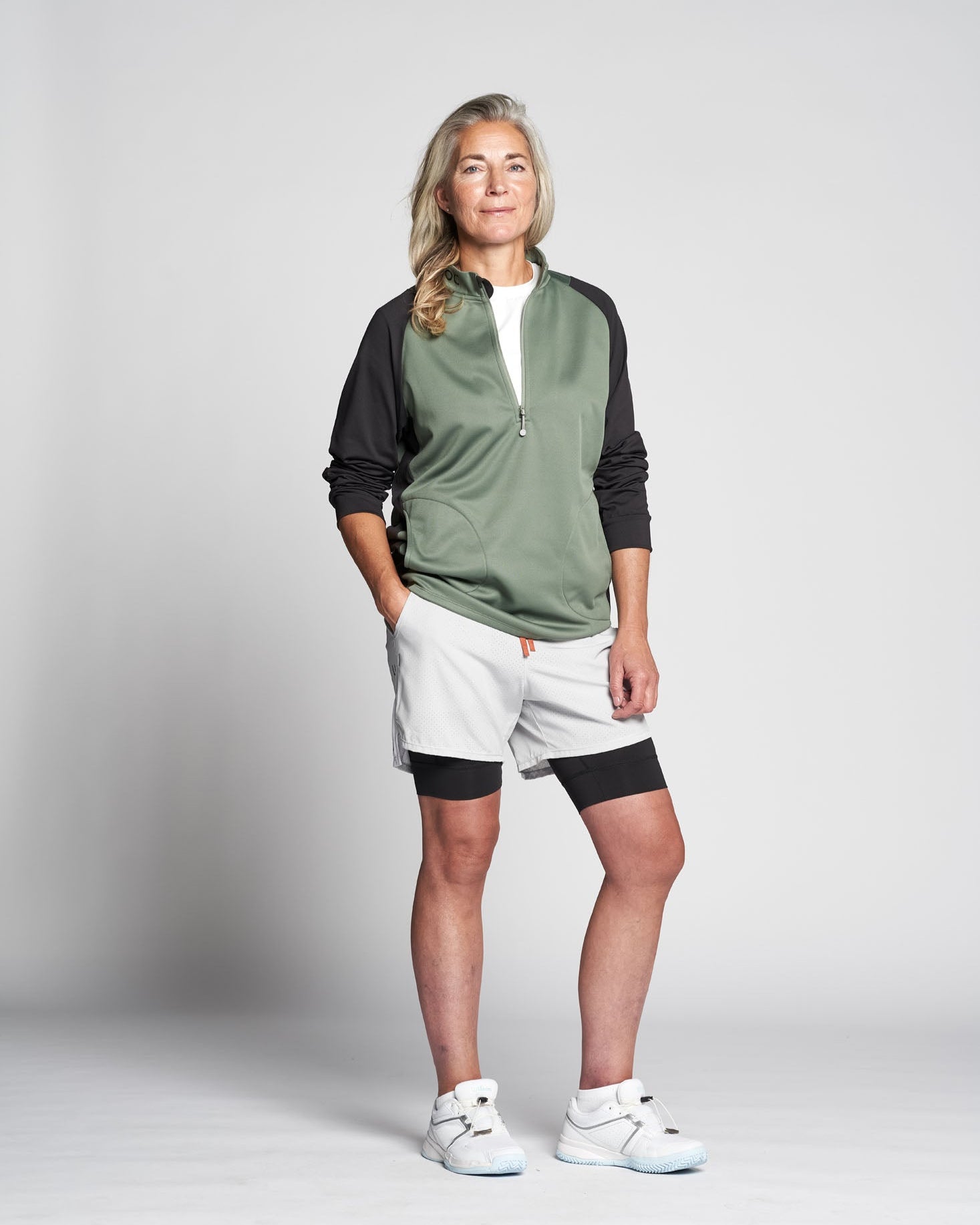 Padel Sport Fleece, Medina -Pinegreen