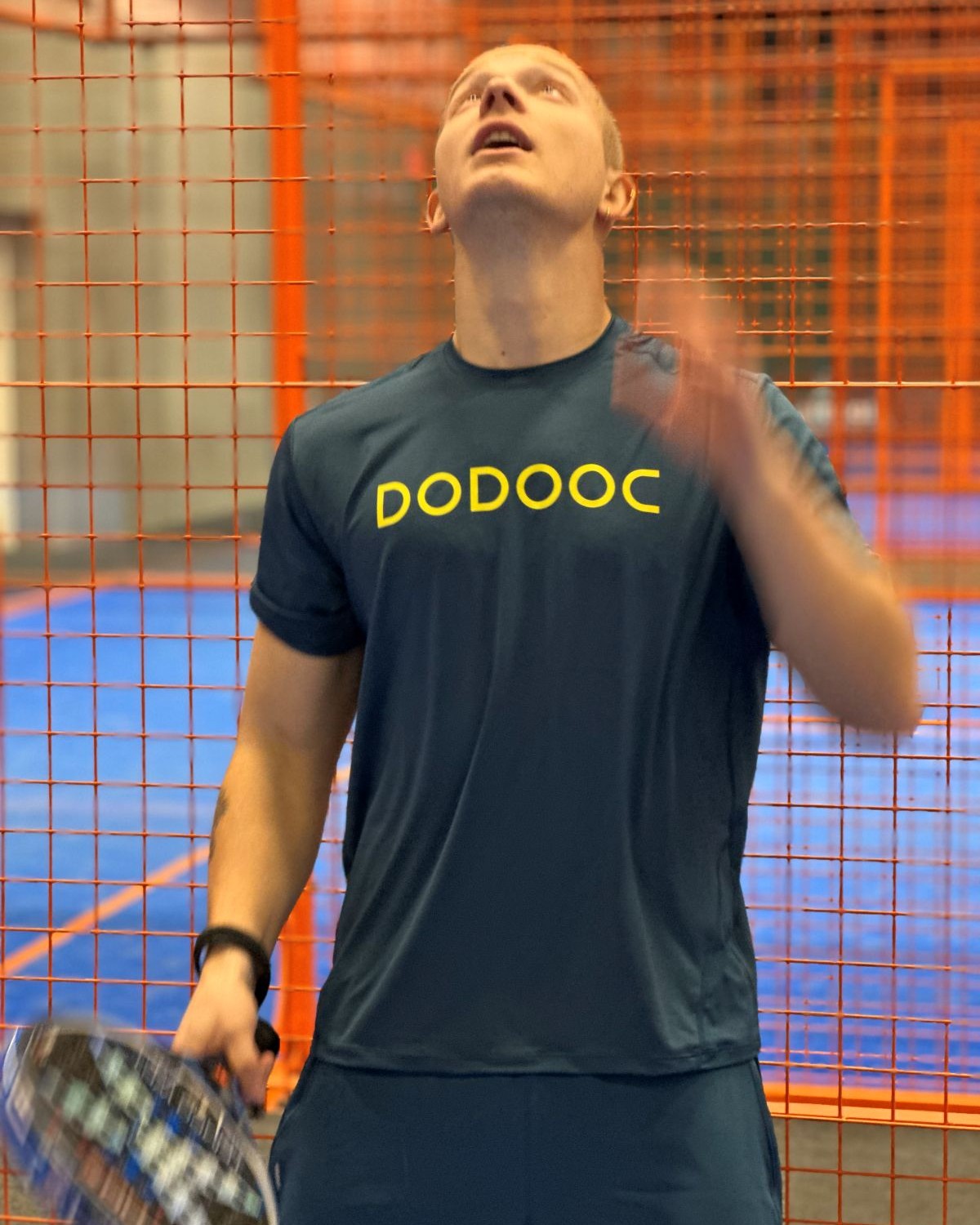 UNISEX Padel T-shirt SHORT, Leon Q-dry - Petrol - SPECIAL EDITION