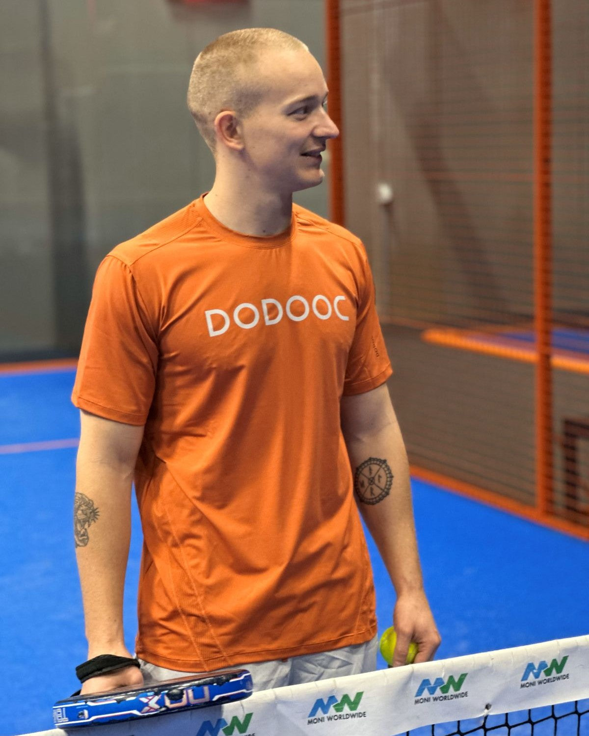 Padel T-shirt, Sanchez Q-dry - Maple - SPECIAL EDITION