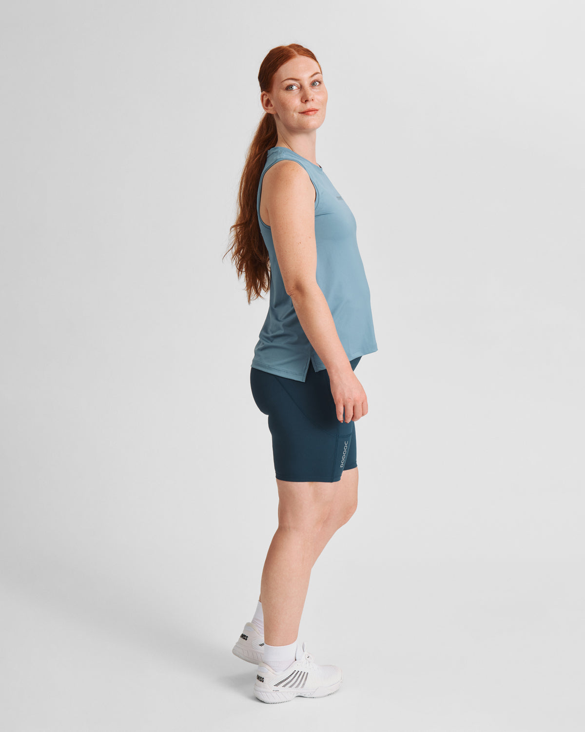 Padel Tank Top, Tia Q-dry - Alaska Blue