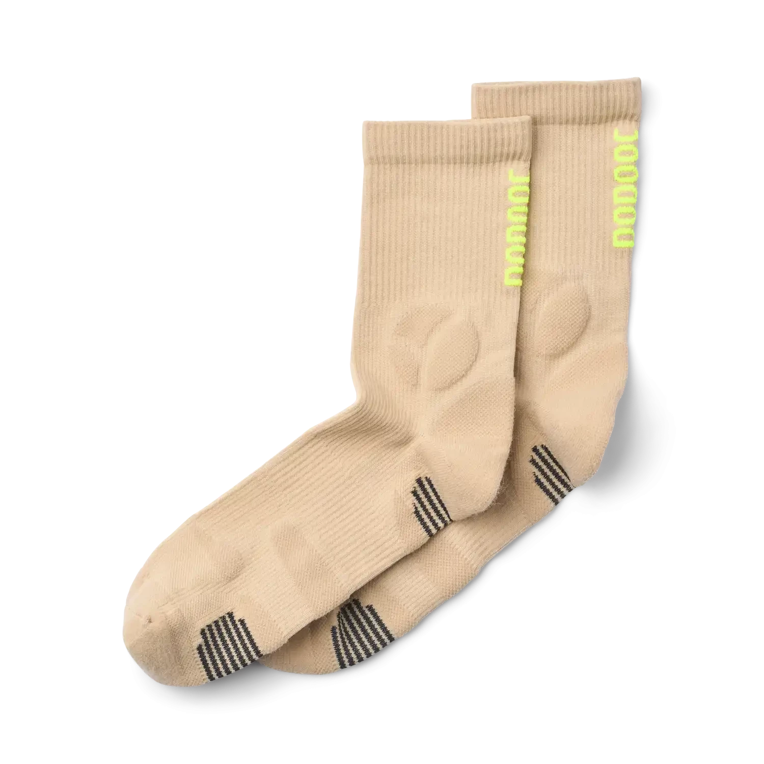 Padelsokker med knitgrip teknologi - Beige