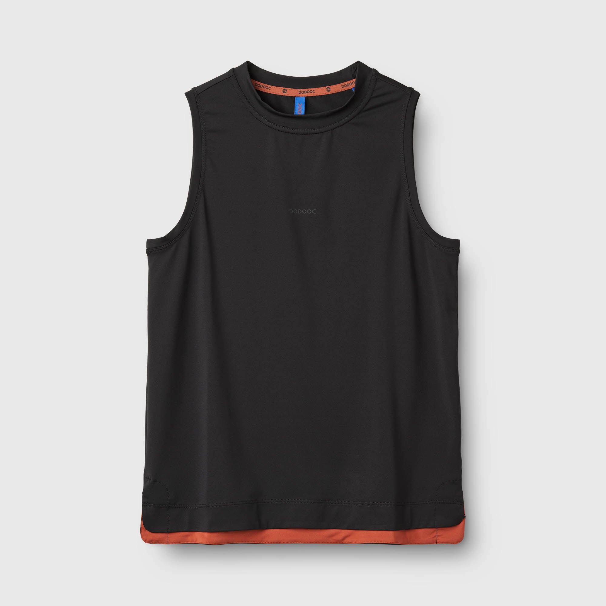 Padel Tank Top, Alba Q-dry - Black