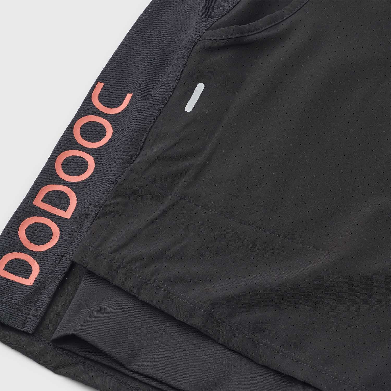 Padel Shorts, Garcia 2 in 1 - Black - OBS lille i størrelsen