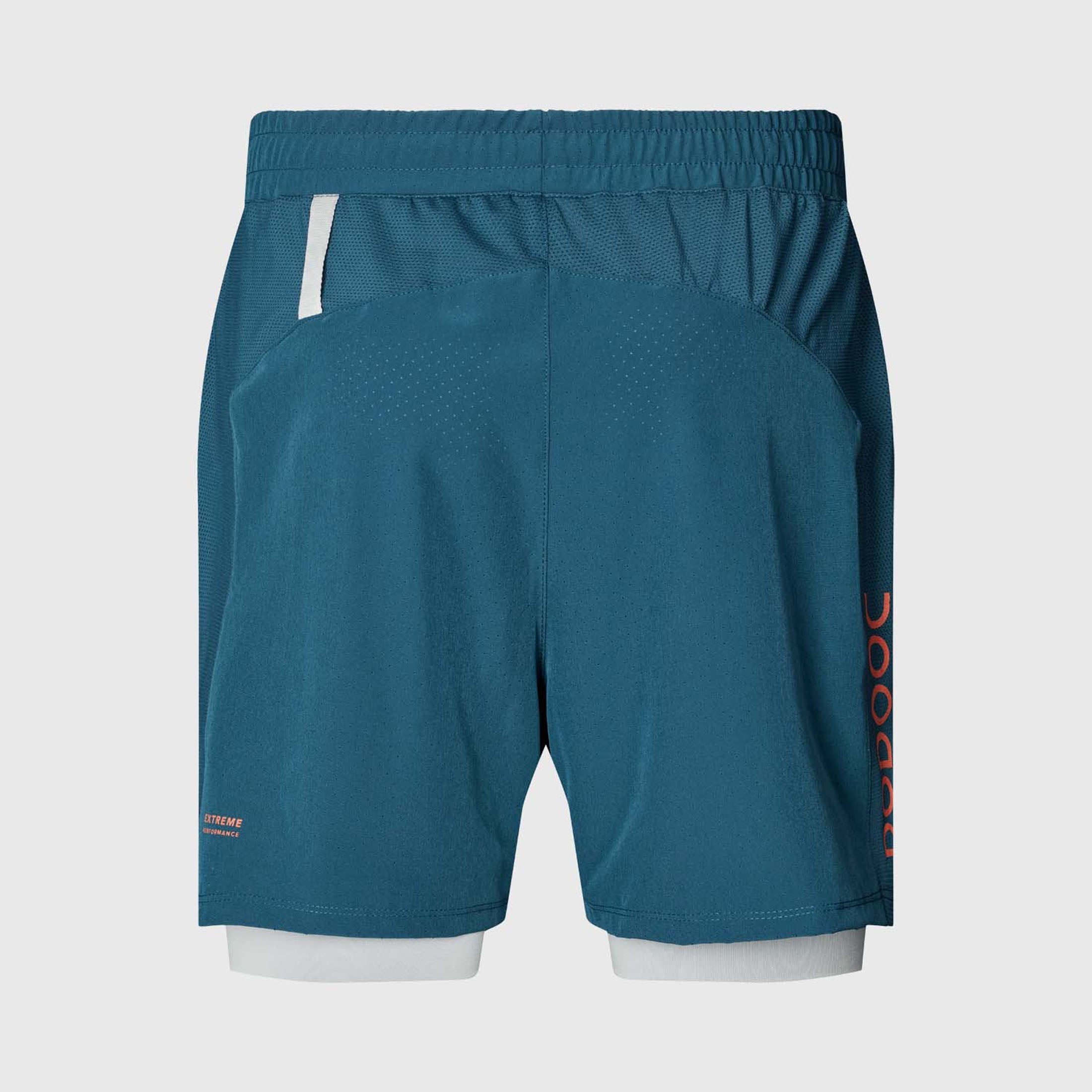 Padel Shorts, Garcia 2 in 1 - Petrol