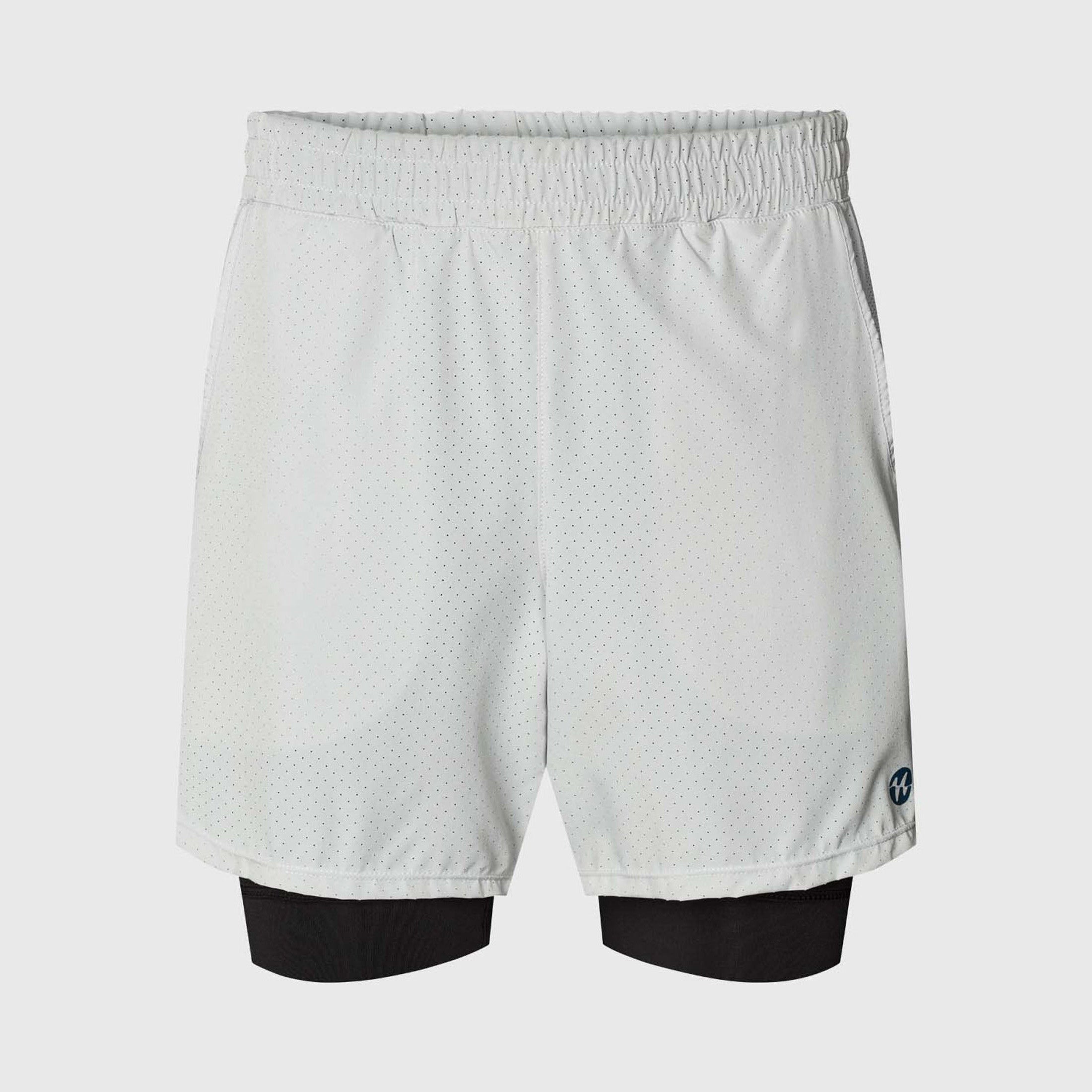 Padel Shorts, Garcia 2 in 1 - Grey - OBS lille i størrelsen