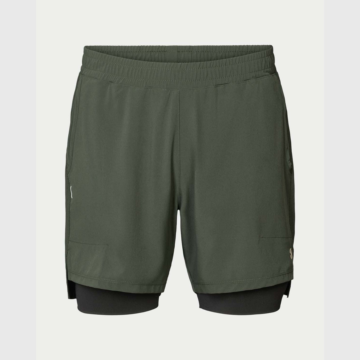 Padel Shorts Light, Andreu - 2 in 1 - Cypress Green