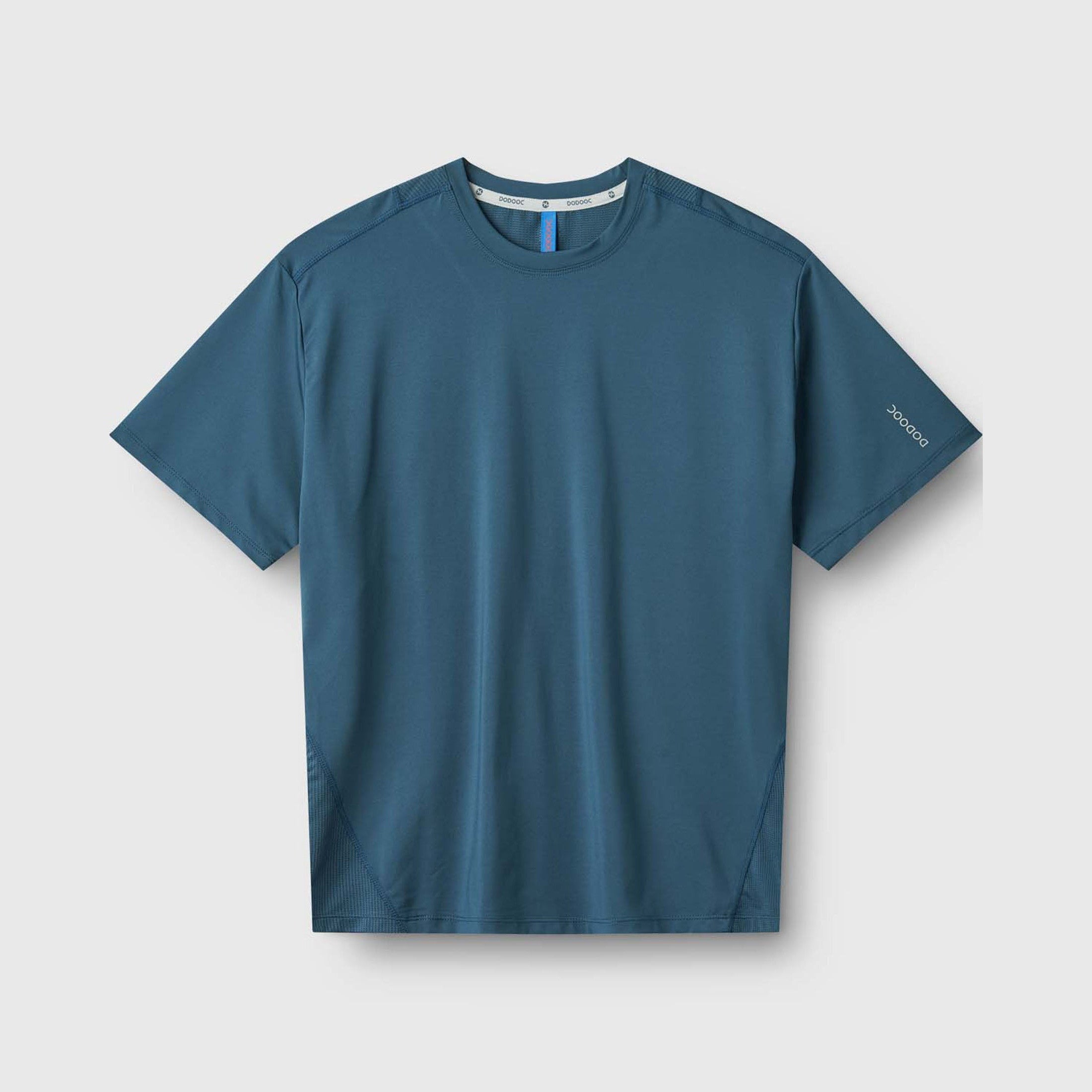 Padel T-shirt SHORT, Leon Q-dry - Petrol