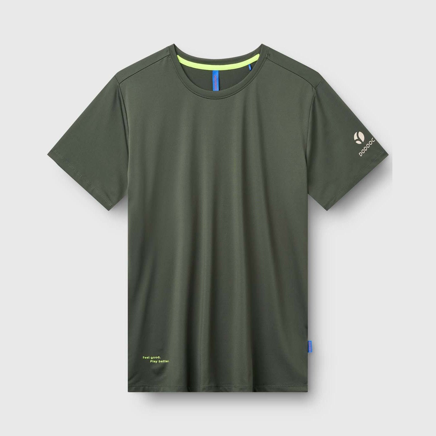 Padel T-shirt, Tomas Q-dry - Cypress Green
