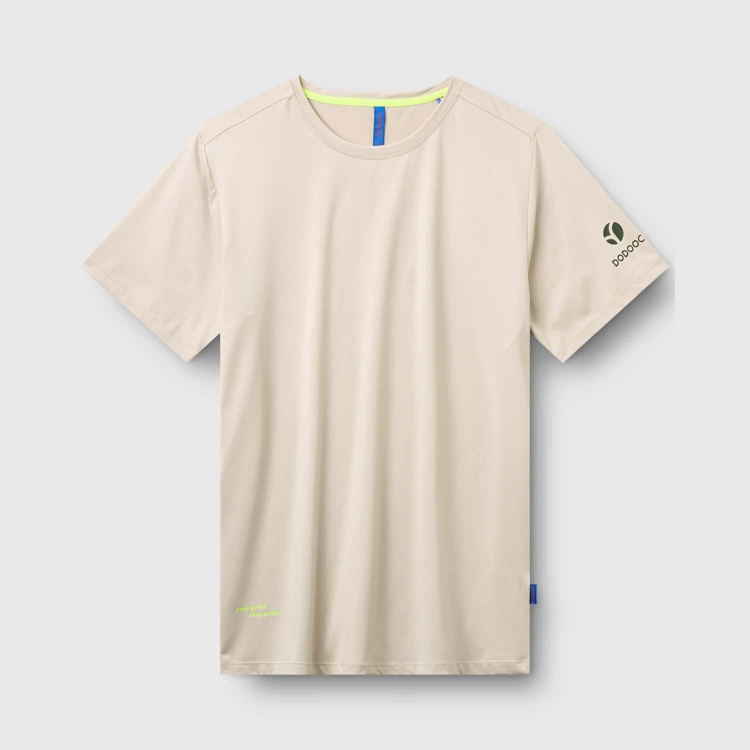 Padel T-shirt, Tomas Q-dry - Chalk