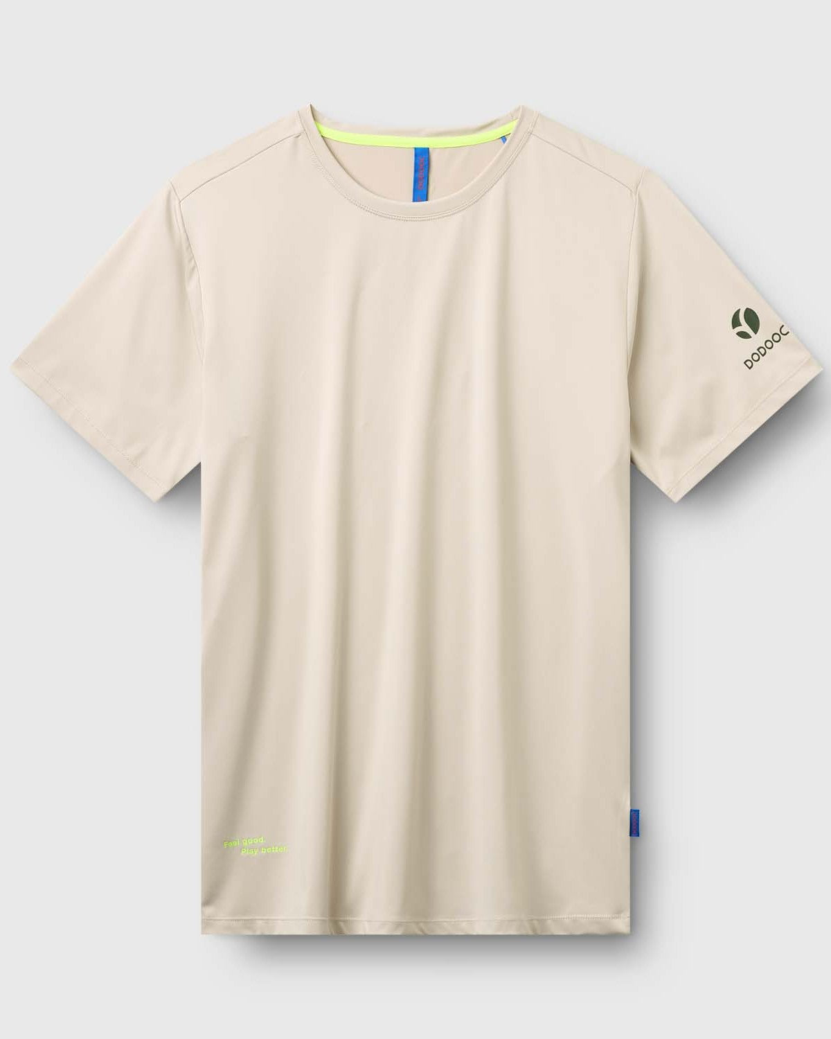 Padel T-shirt, Tomas Q-dry - Chalk
